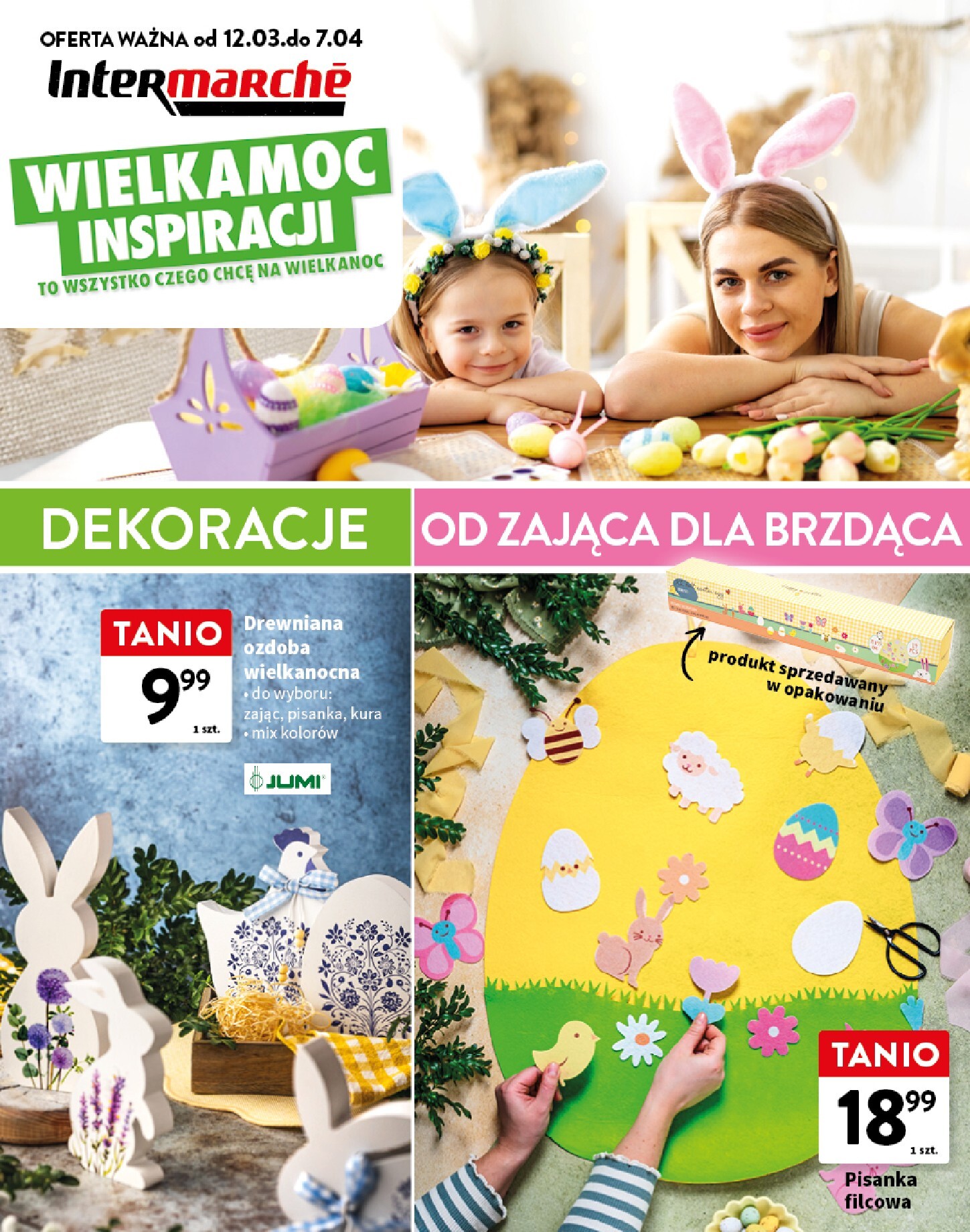 intermarche - Gazetka Intermarché - Wielkamoc inspiracji - ważna od 12.03.2026 do 07.04.2026