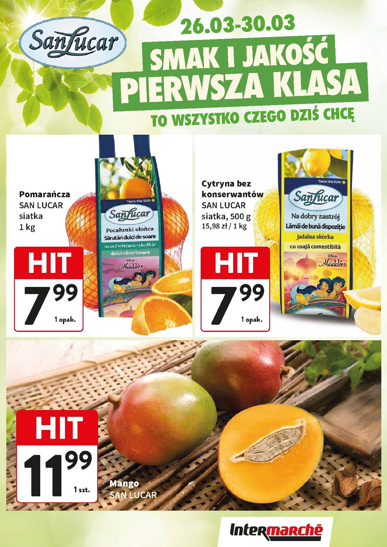 intermarche - Gazetka Intermarché - Świeży Hit - ważna od 26.03.2026 do 30.03.2026