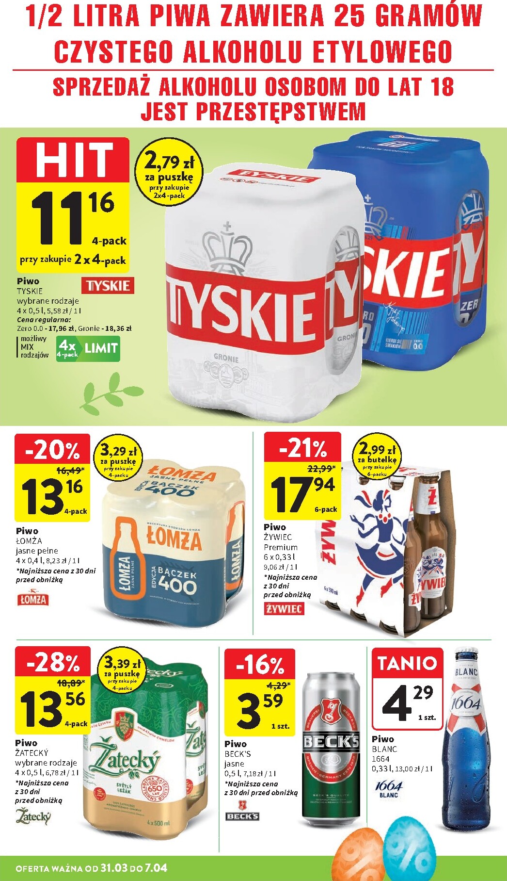 intermarche - Gazetka Intermarché - ważna od 31.03.2026 do 07.04.2026 - page: 40