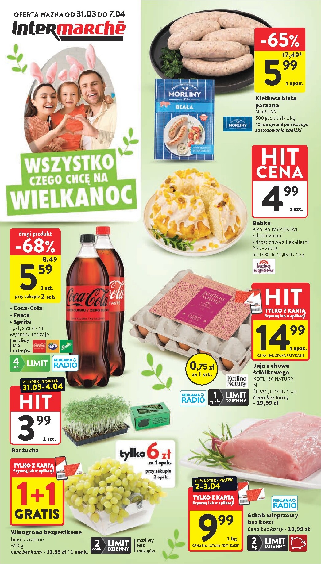 intermarche - Gazetka Intermarché - ważna od 31.03.2026 do 07.04.2026