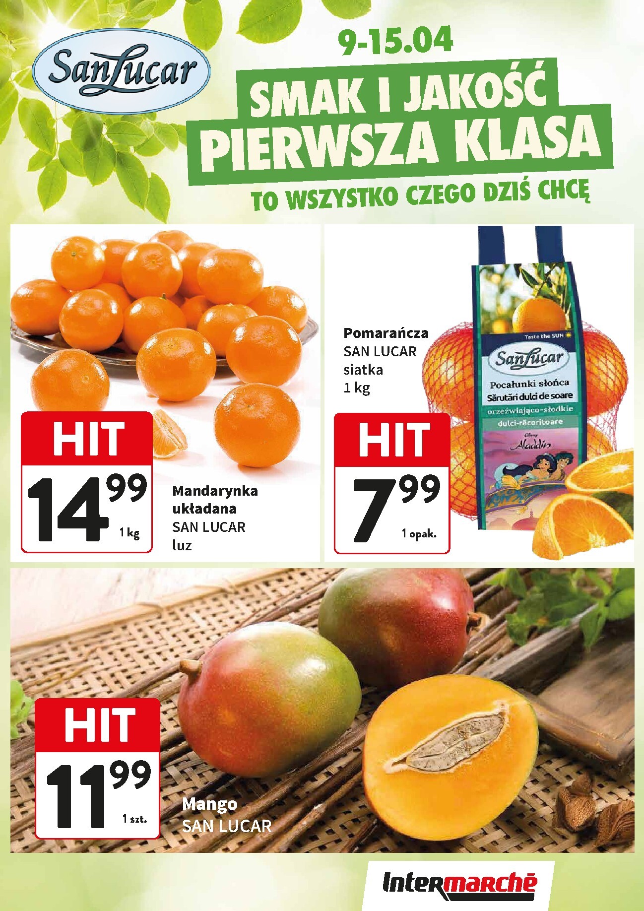 intermarche - Aktualna gazetka Intermarché - Świeży Hit ważna od 09.04.2026 do 15.04.2026