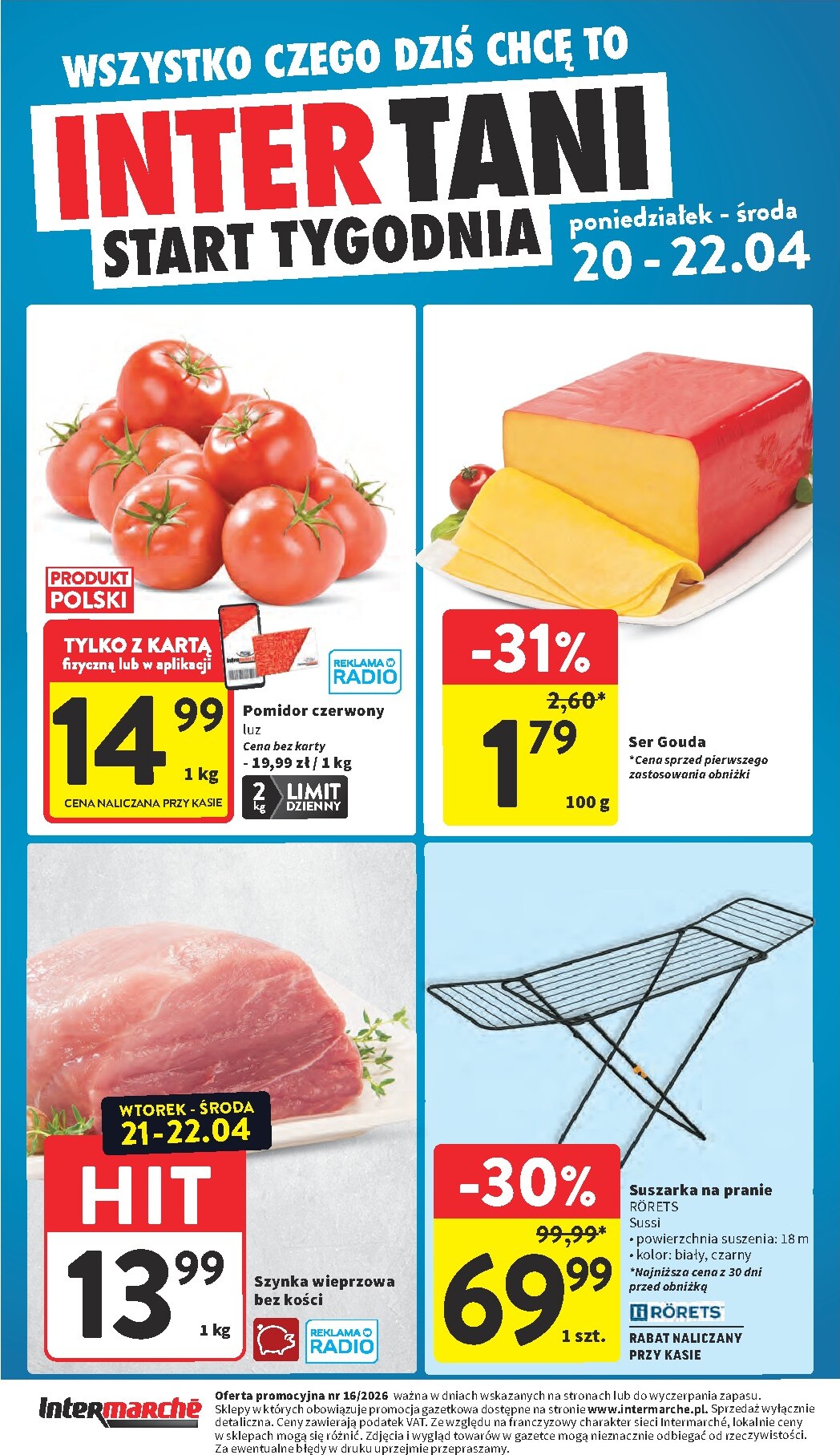 intermarche - Nowa gazetka Intermarché ważna od 16.04.2026 do 22.04.2026 - page: 44