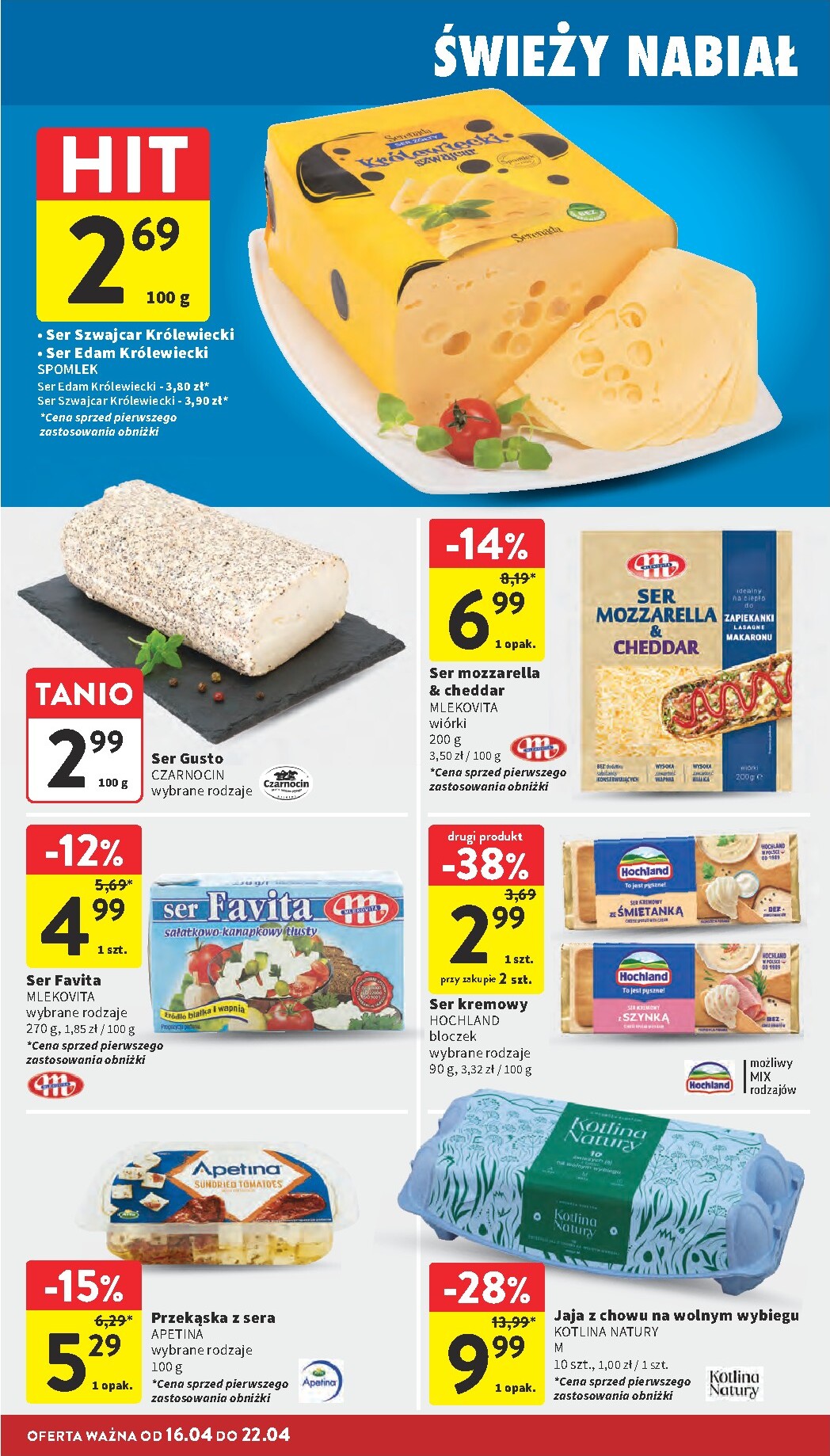 intermarche - Nowa gazetka Intermarché ważna od 16.04.2026 do 22.04.2026 - page: 22