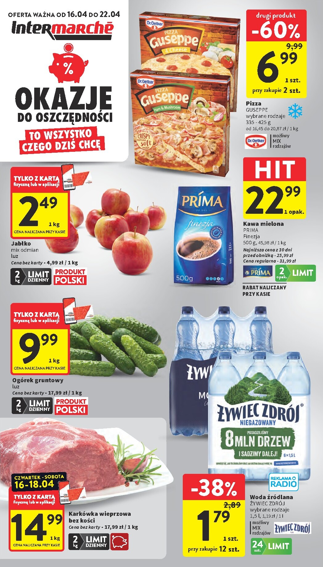 intermarche - Nowa gazetka Intermarché ważna od 16.04.2026 do 22.04.2026 - page: 1