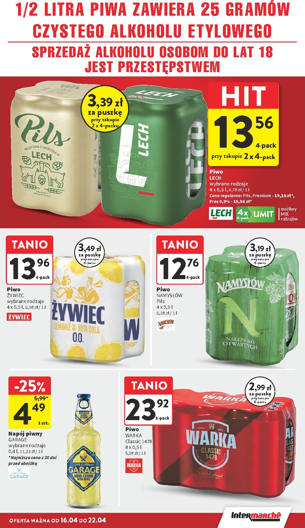 intermarche - Nowa gazetka Intermarché ważna od 16.04.2026 do 22.04.2026 - page: 35