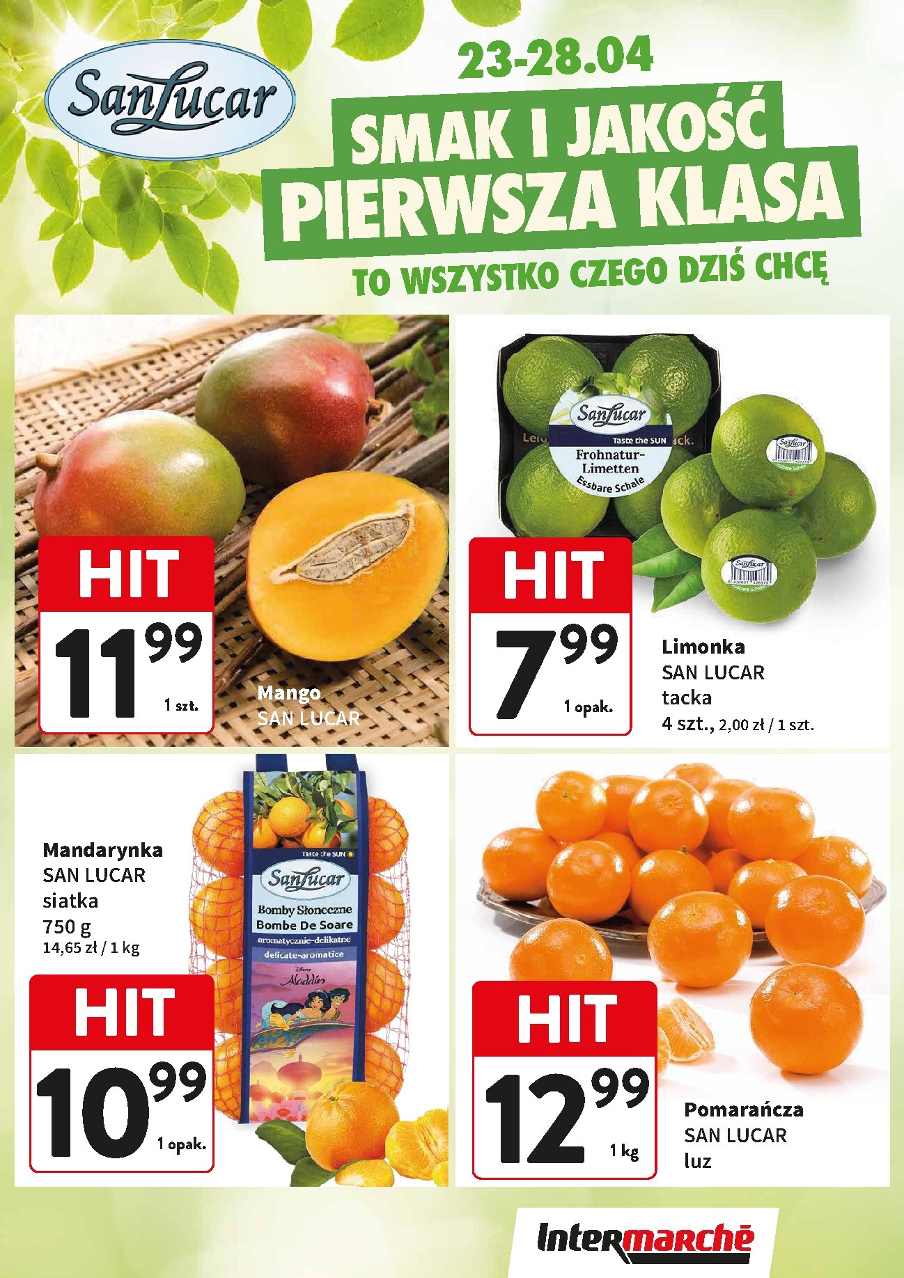 intermarche - Aktualna gazetka Intermarché - Świeży Hit ważna od 23.04.2026 do 28.04.2026