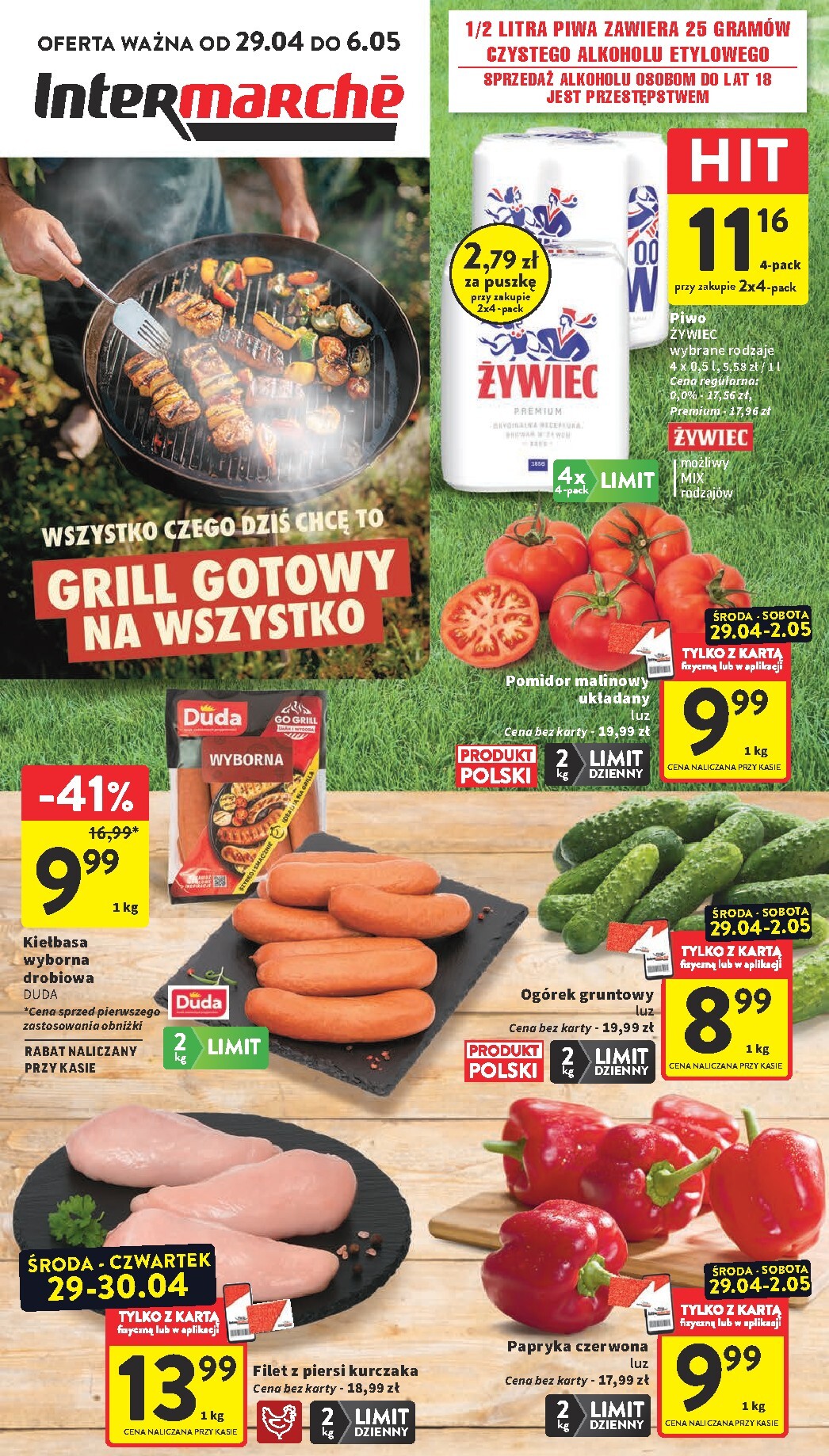 intermarche - Nowa gazetka Intermarché ważna od 29.04.2026 do 06.05.2026