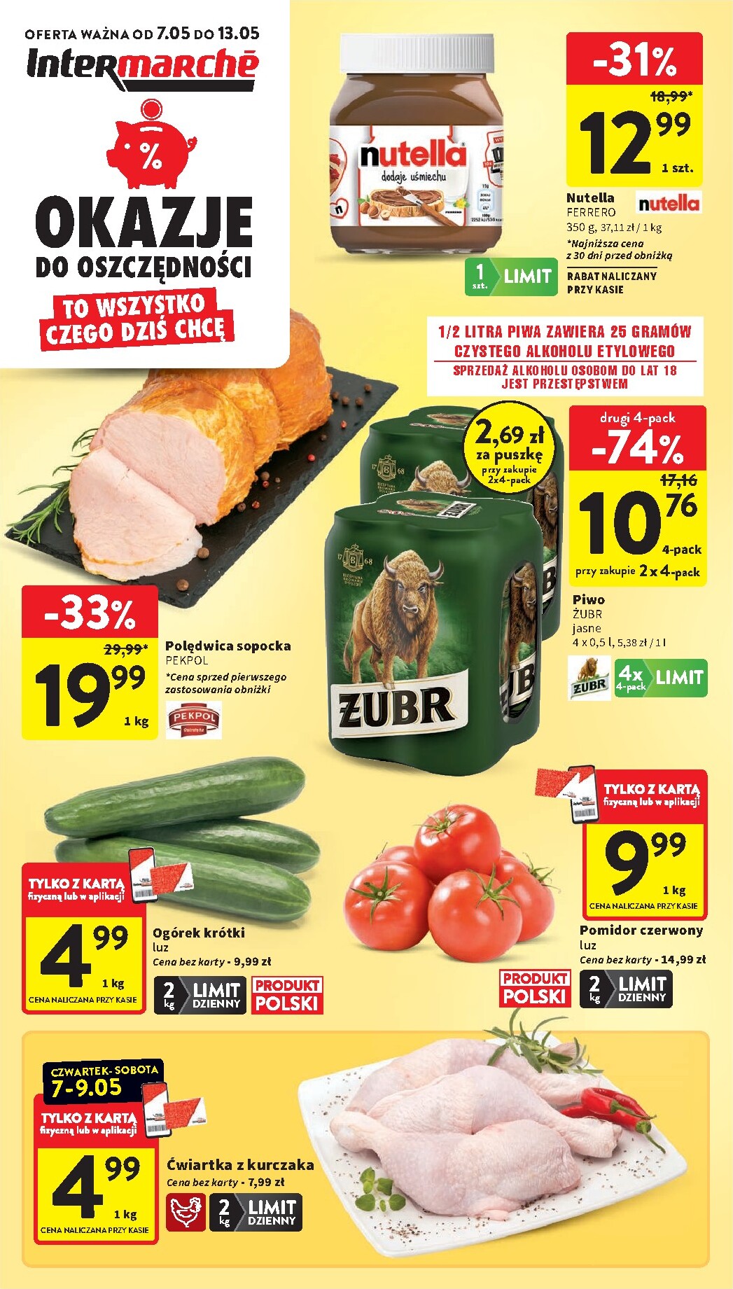 intermarche - Nowa gazetka Intermarché ważna od 07.05.2026 do 13.05.2026 - page: 1