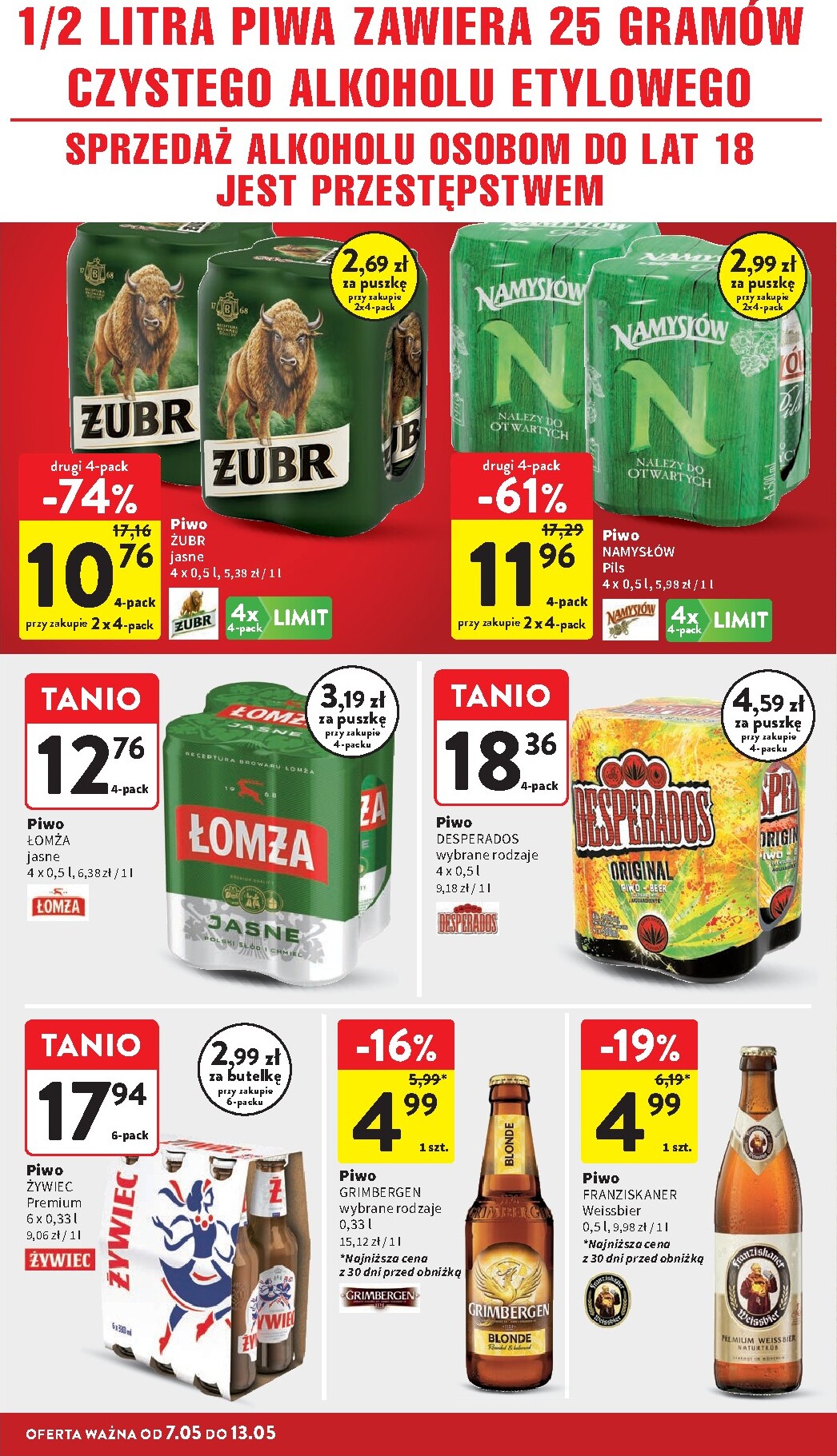 intermarche - Nowa gazetka Intermarché ważna od 07.05.2026 do 13.05.2026 - page: 34