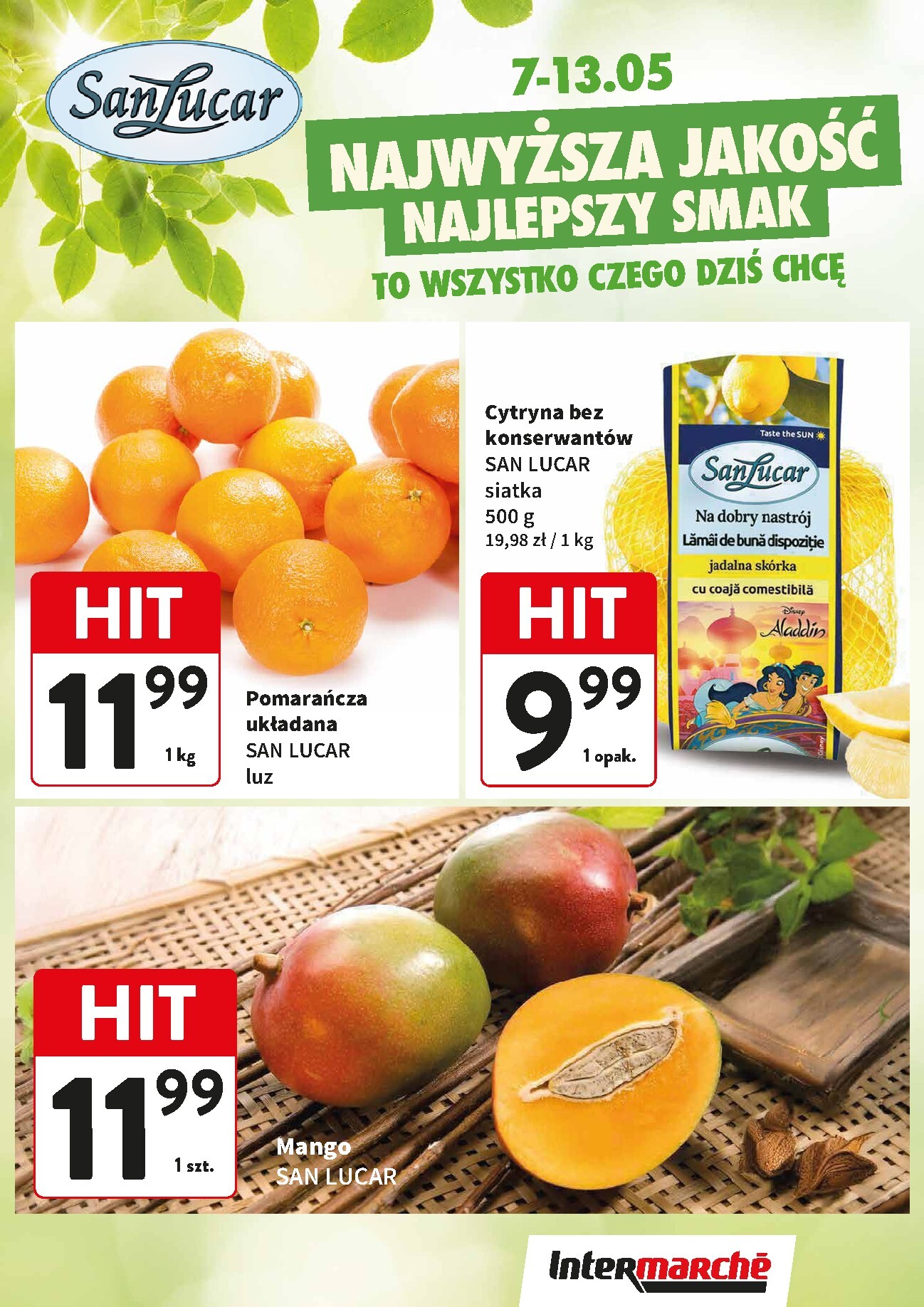 intermarche - Aktualna gazetka Intermarché - Świeży Hit ważna od 07.05.2026 do 13.05.2026
