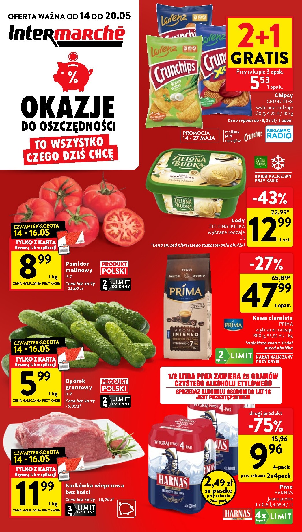 intermarche - Aktualna gazetka Intermarché ważna od 14.05.2026 do 20.05.2026