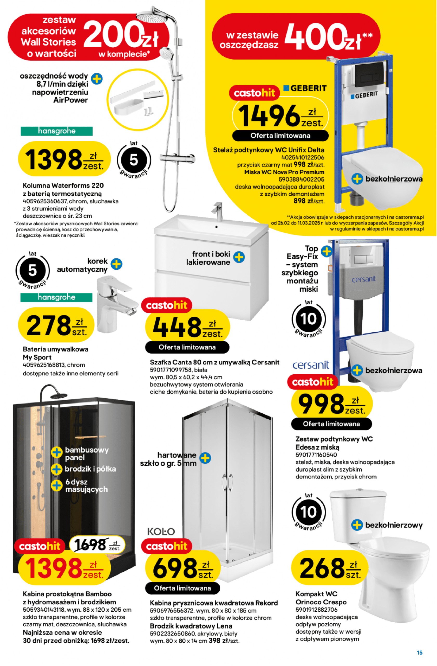 castorama - Castorama gazetka ważna od 26.02. - 11.03. - page: 15