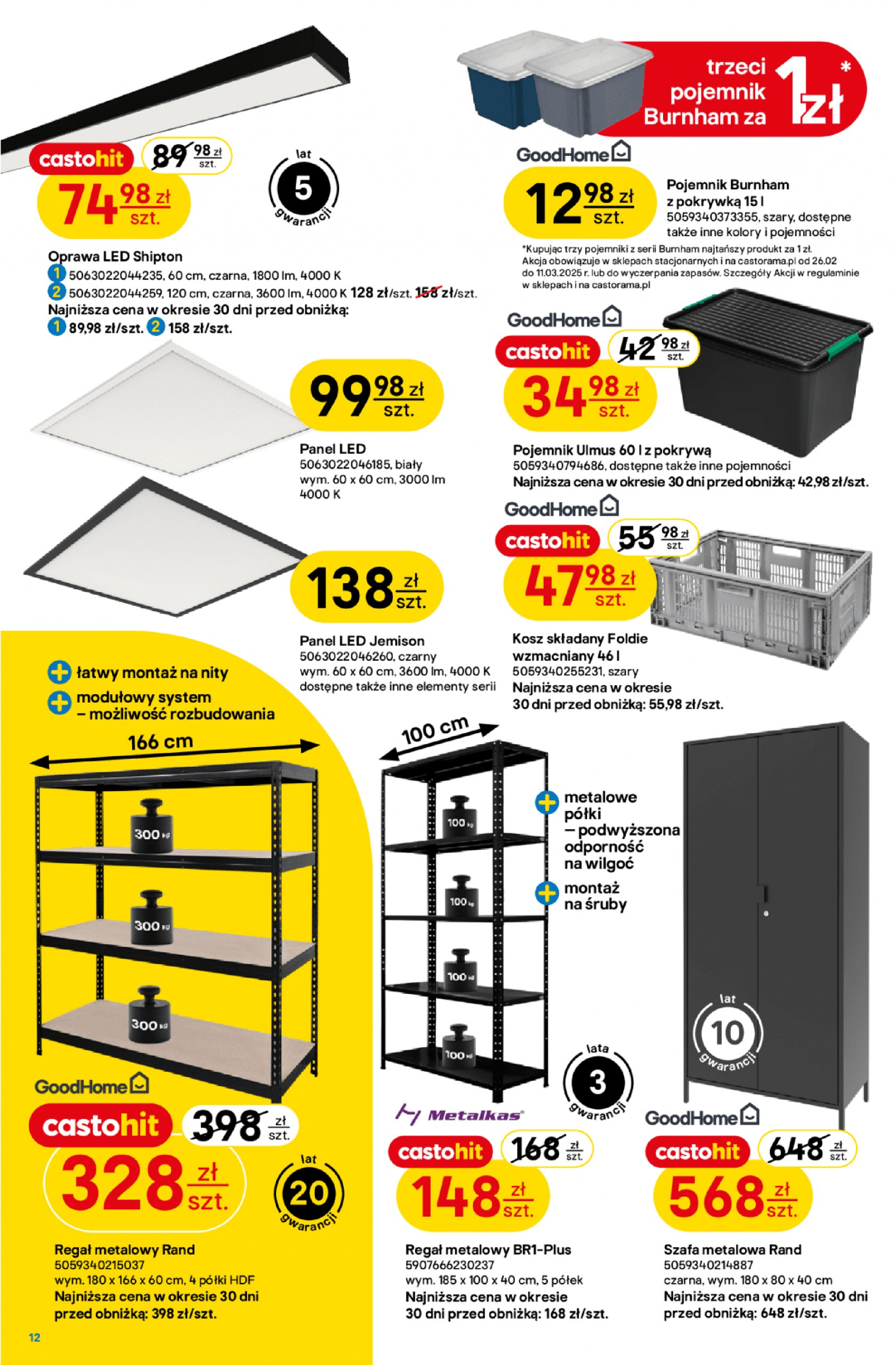 castorama - Castorama gazetka ważna od 26.02. - 11.03. - page: 12