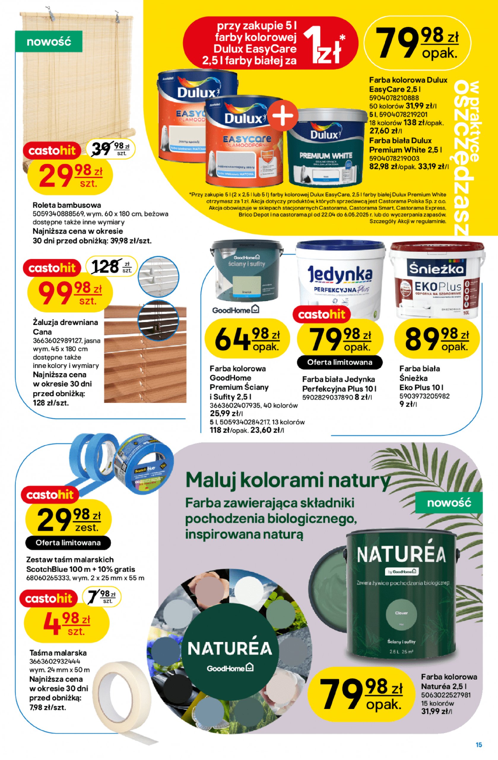 castorama - Castorama gazetka ważna od 22.04. - 06.05. - page: 15
