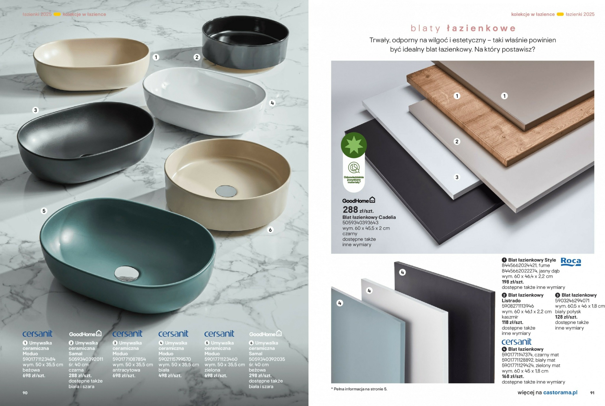 castorama - Gazetka Castorama - Katalog Łazienki 2025 - ważna od 05.11. do 31.12. - page: 46