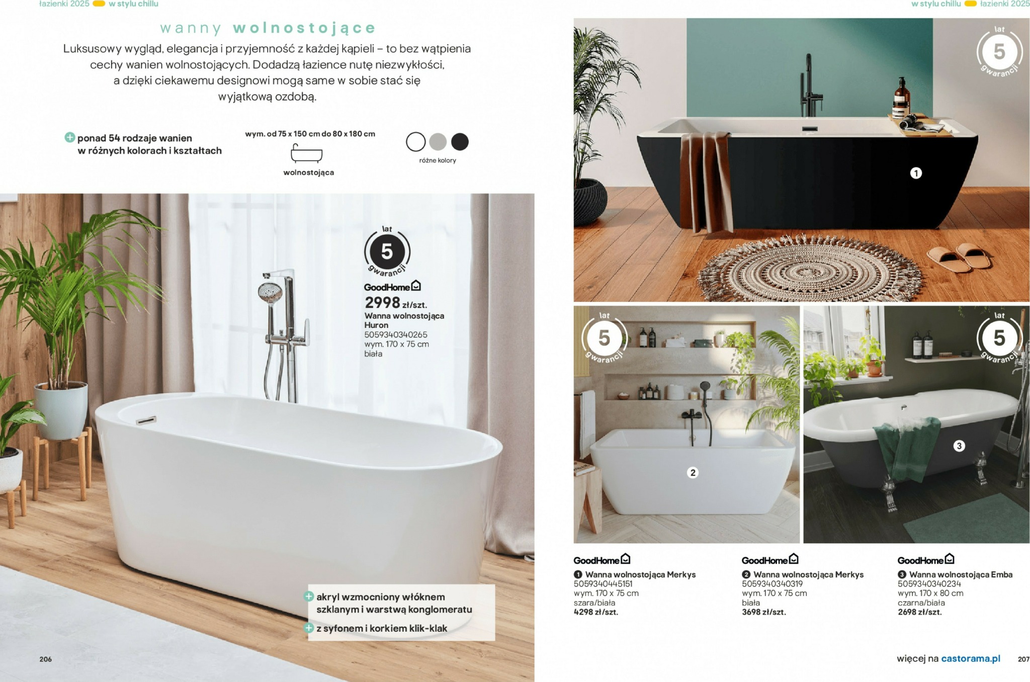castorama - Gazetka Castorama - Katalog Łazienki 2025 - ważna od 05.11. do 31.12. - page: 104