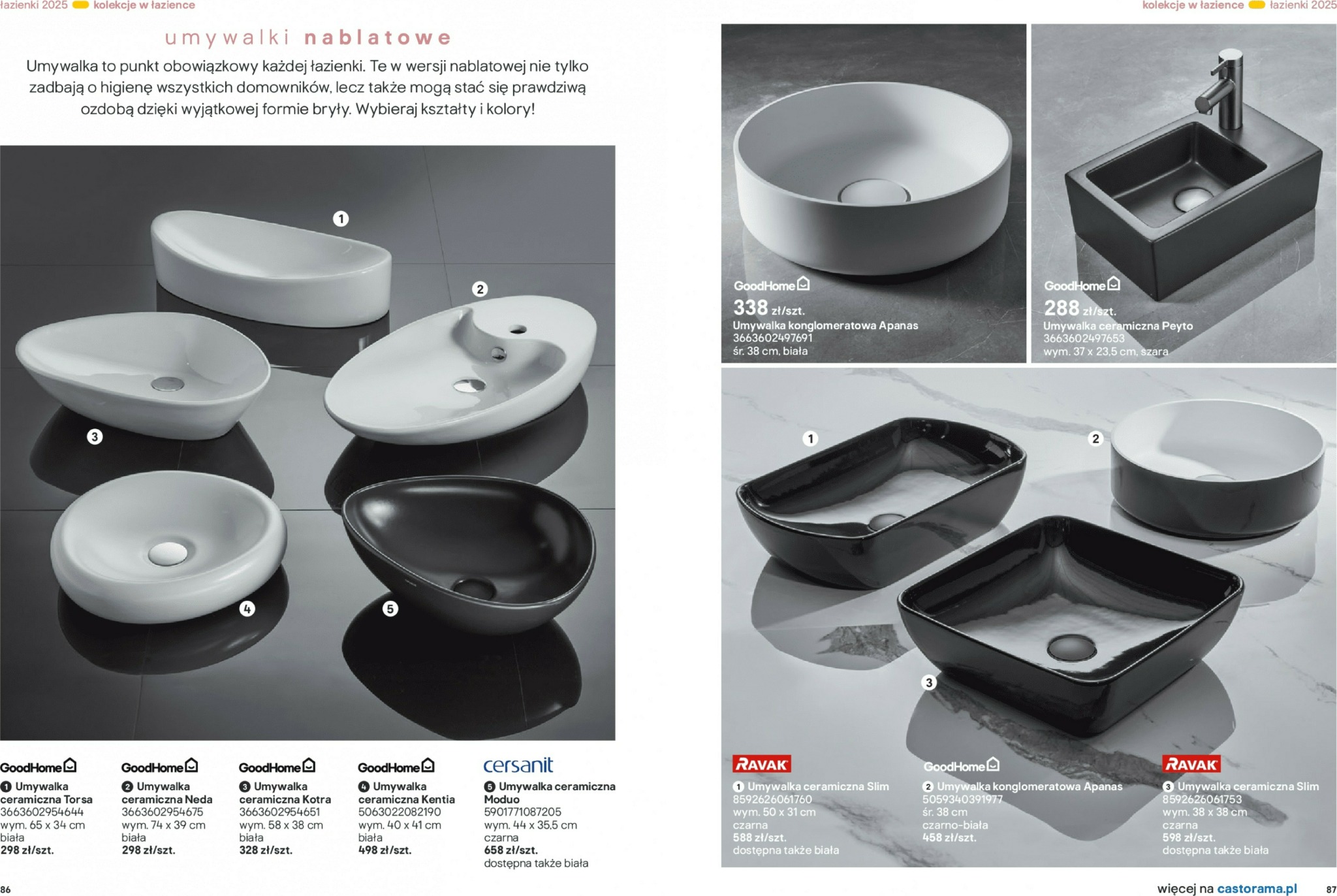 castorama - Gazetka Castorama - Katalog Łazienki 2025 - ważna od 05.11. do 31.12. - page: 44