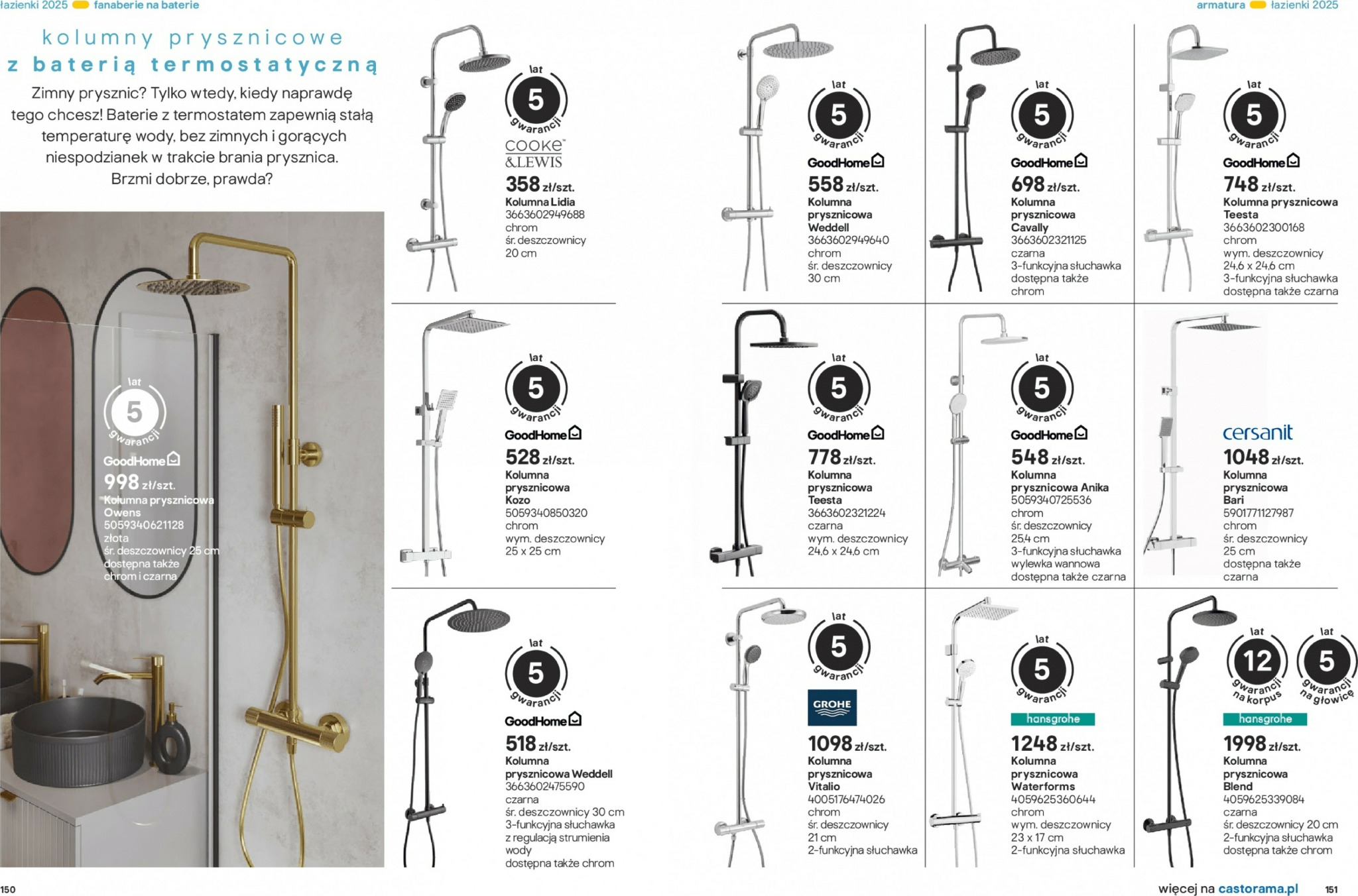 castorama - Gazetka Castorama - Katalog Łazienki 2025 - ważna od 05.11. do 31.12. - page: 76