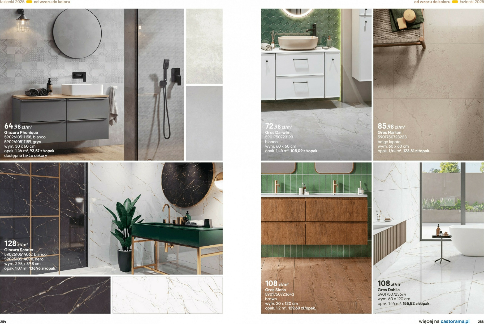 castorama - Gazetka Castorama - Katalog Łazienki 2025 - ważna od 05.11. do 31.12. - page: 128