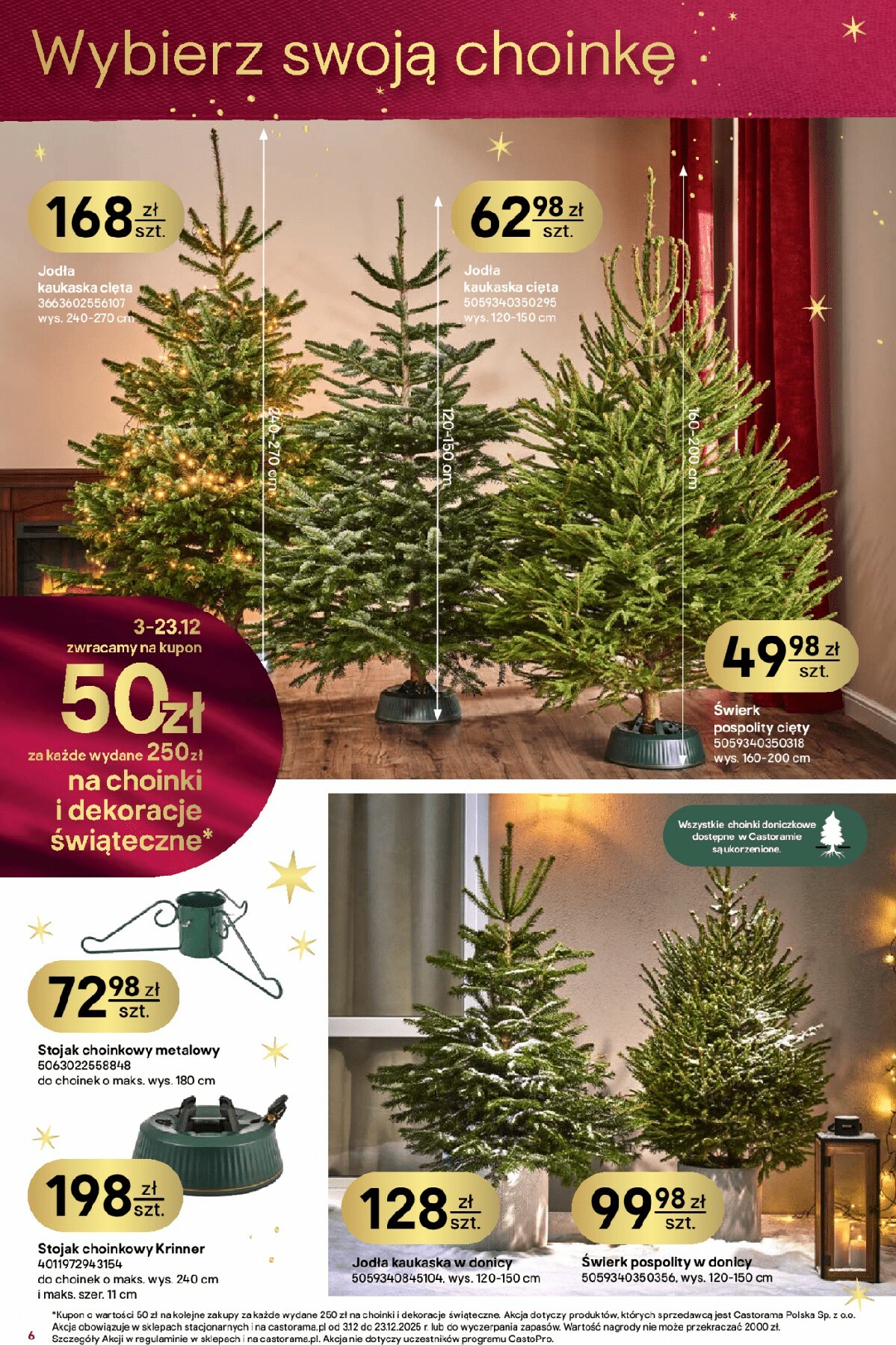 castorama - Gazetka Castorama - Święta Bożego Narodzenia - ważna od 03.12. do 23.12. - page: 6