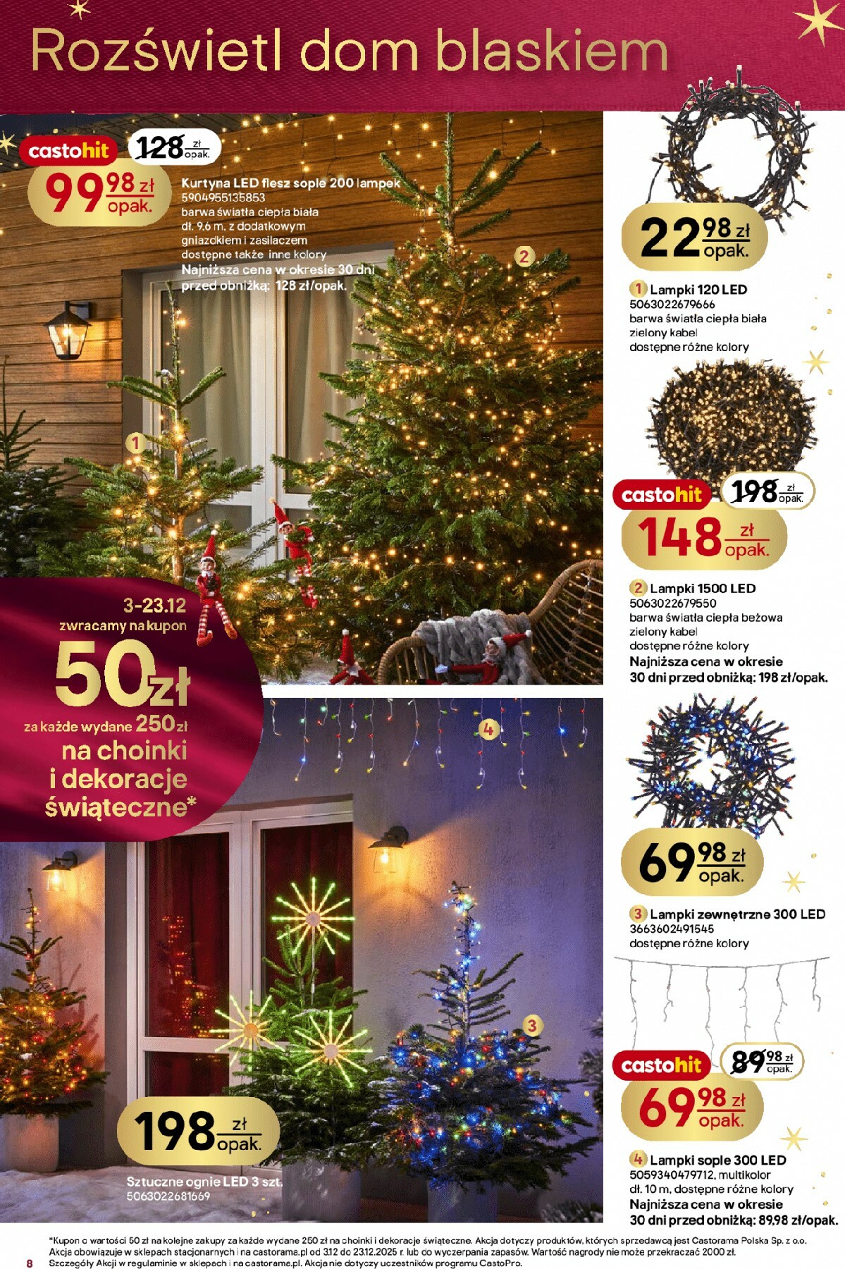 castorama - Gazetka Castorama - Święta Bożego Narodzenia - ważna od 03.12. do 23.12. - page: 8