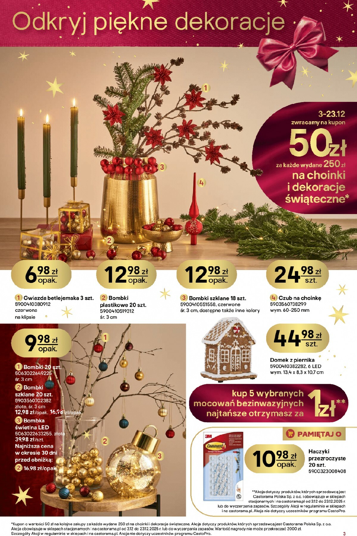 castorama - Gazetka Castorama - Święta Bożego Narodzenia - ważna od 03.12. do 23.12. - page: 3