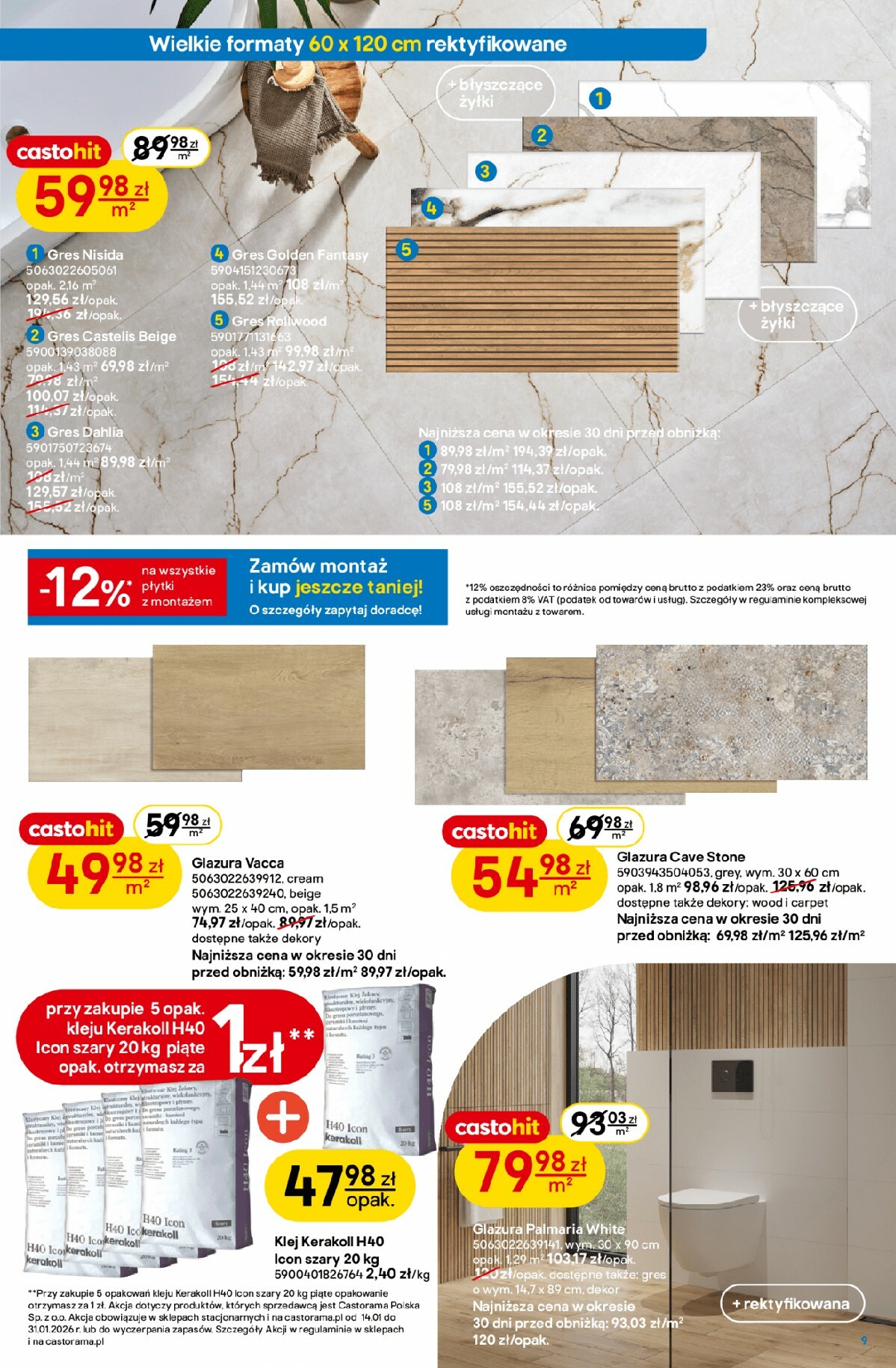 castorama - Gazetka Castorama - ważna od 14.01. do 31.01. - page: 9