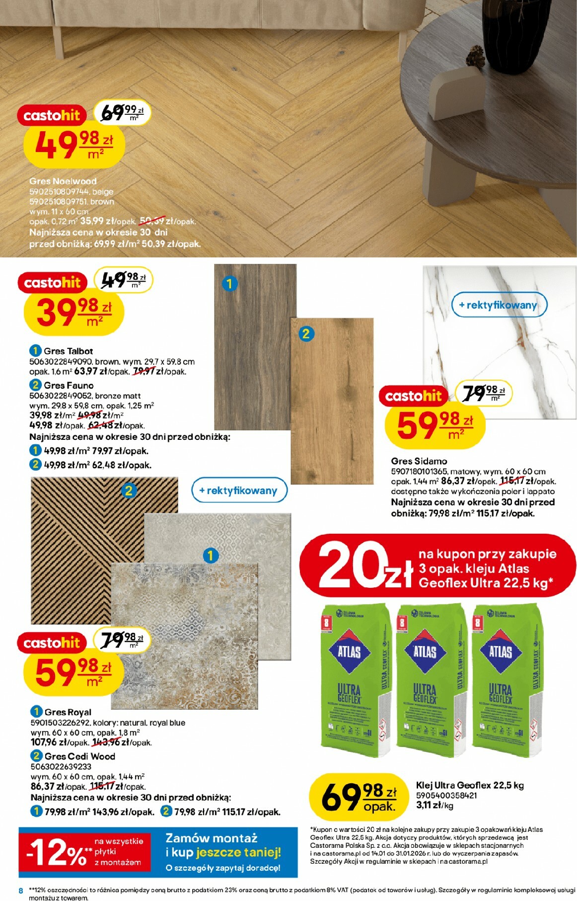 castorama - Gazetka Castorama - ważna od 14.01. do 31.01. - page: 8