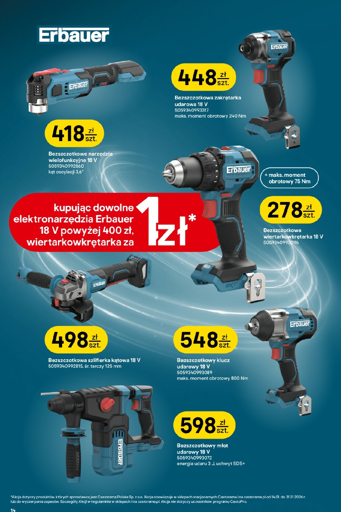 castorama - Gazetka Castorama - ważna od 14.01. do 31.01. - page: 14