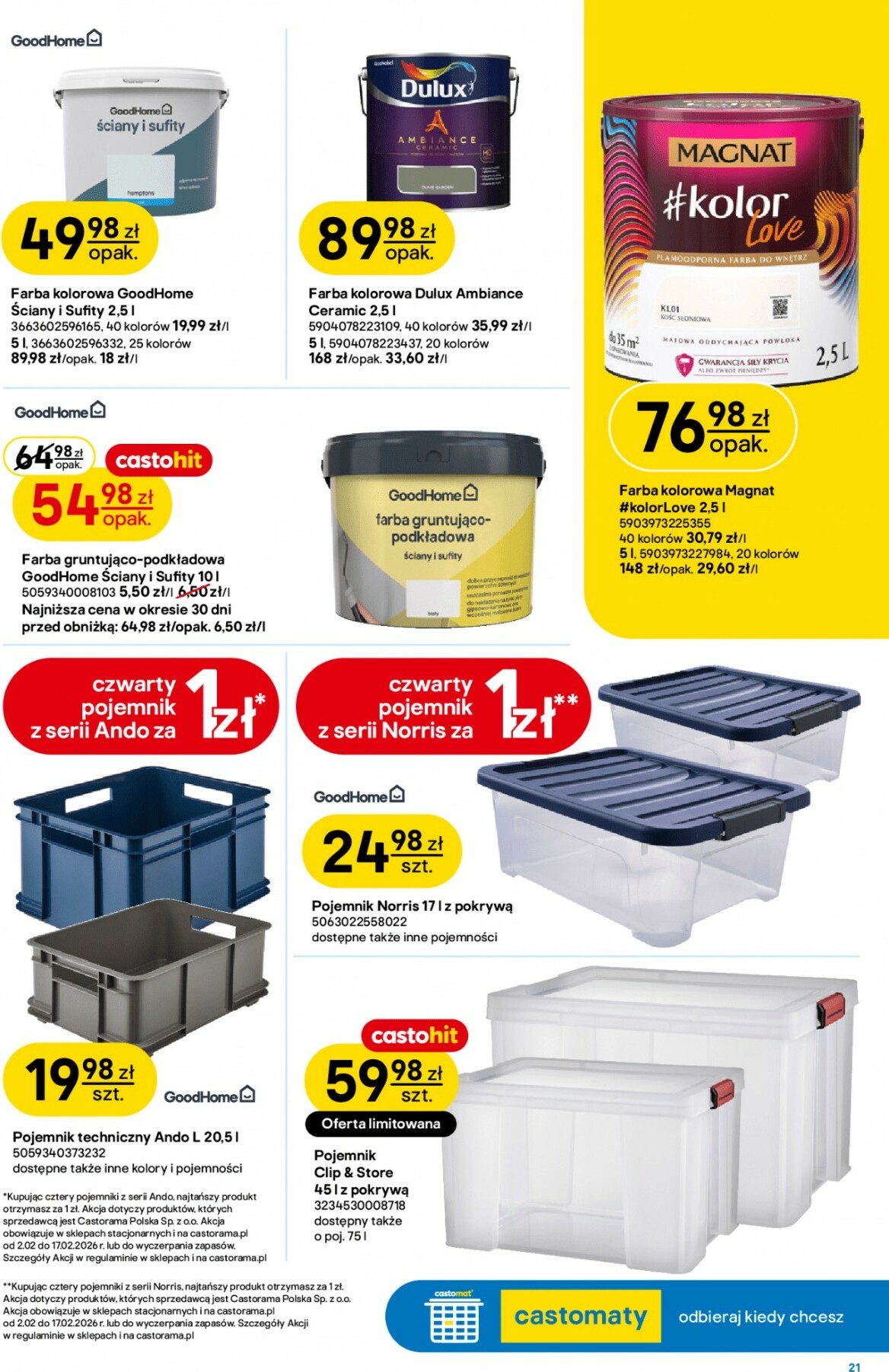 castorama - Gazetka Castorama - ważna od 02.02.2026 do 17.02.2026 - page: 21