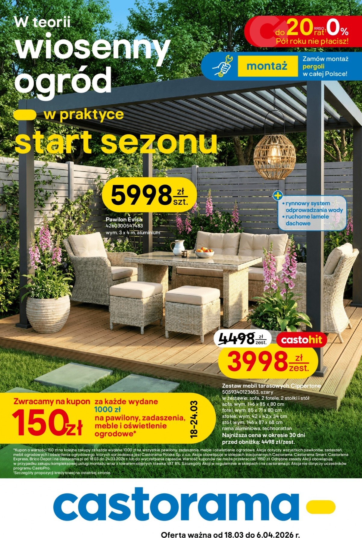 castorama - Gazetka Castorama - ważna od 18.03.2026 do 06.04.2026 - page: 1