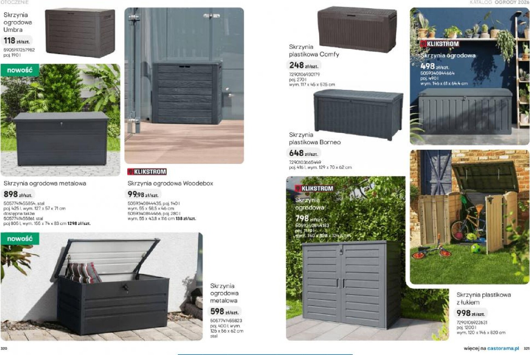 castorama - Gazetka Castorama - Ogrody - ważna od 18.03.2026 do 30.09.2026 - page: 161