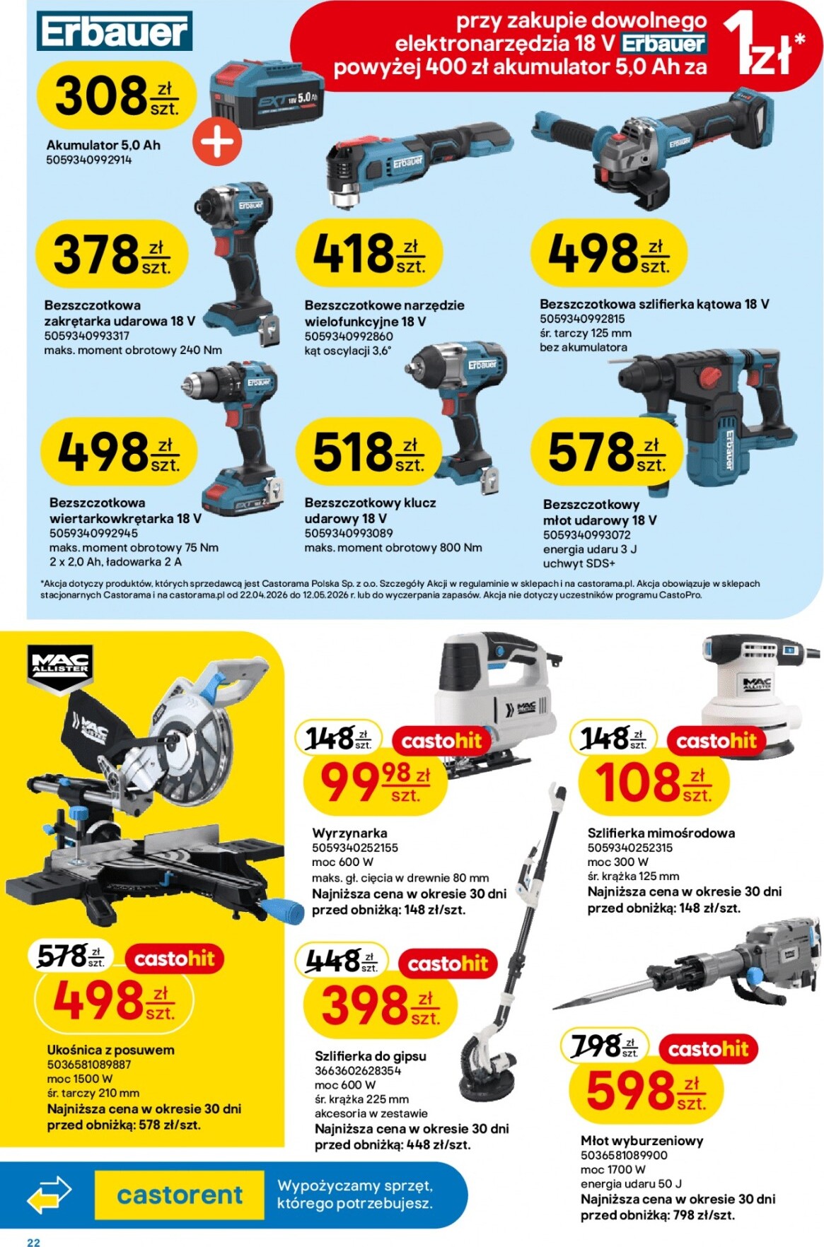 castorama - Aktualna gazetka Castorama ważna od 22.04.2026 do 12.05.2026 - page: 22