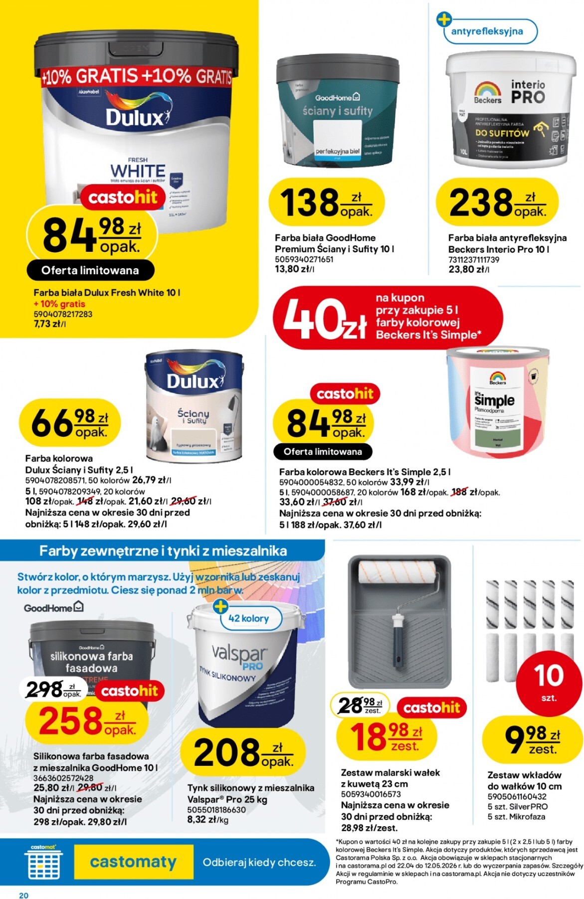 castorama - Aktualna gazetka Castorama ważna od 22.04.2026 do 12.05.2026 - page: 20