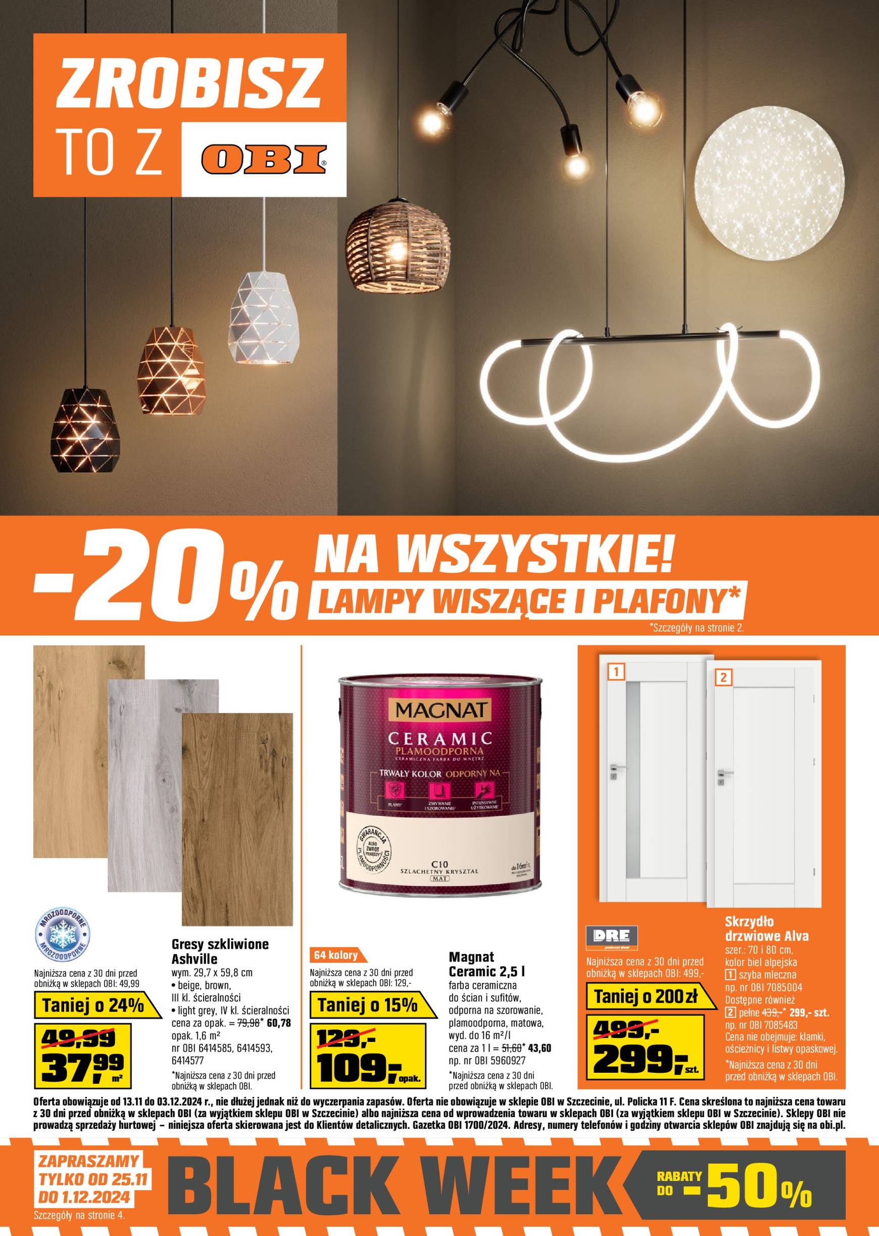 obi - OBI - Black Friday gazetka ważna od 13.11. - 03.12.