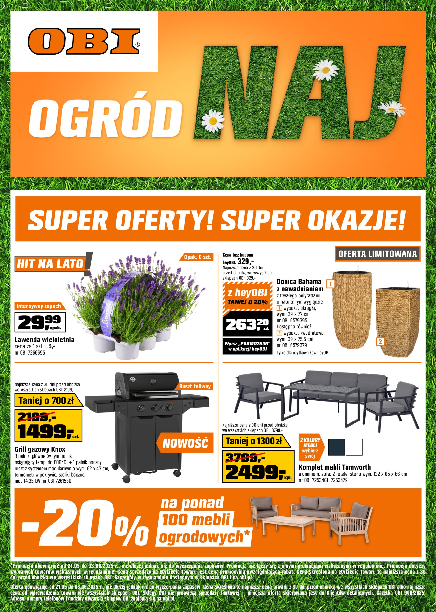 obi - OBI gazetka ważna od 21.05. - 03.06. - page: 1