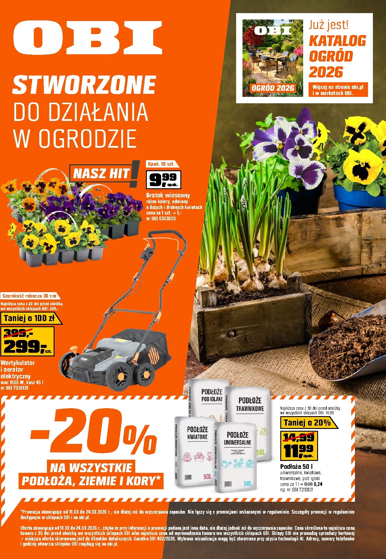obi - Gazetka OBI - ważna od 11.03.2026 do 24.03.2026 - page: 1