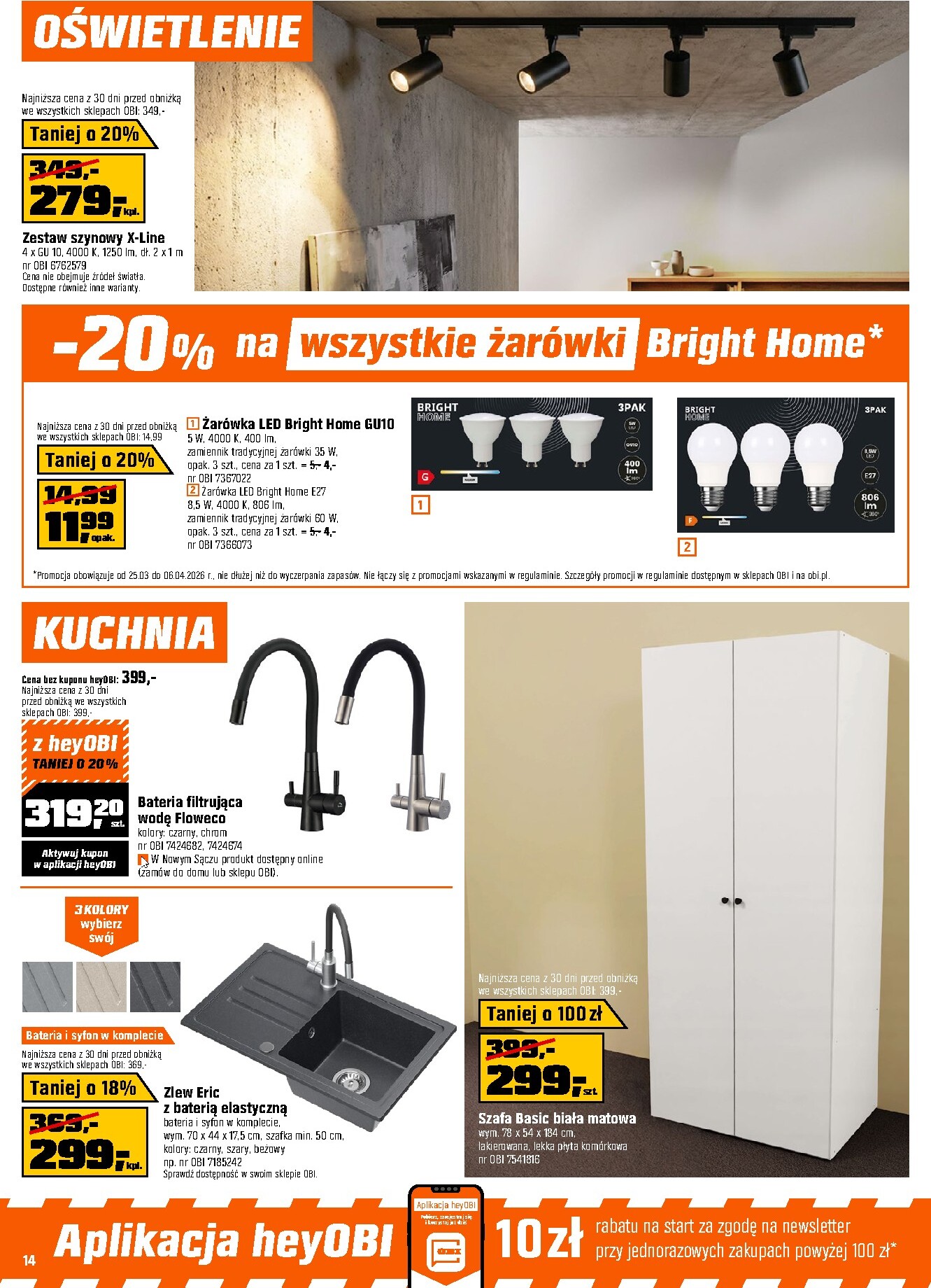 obi - Gazetka OBI - ważna od 25.03.2026 do 06.04.2026 - page: 14