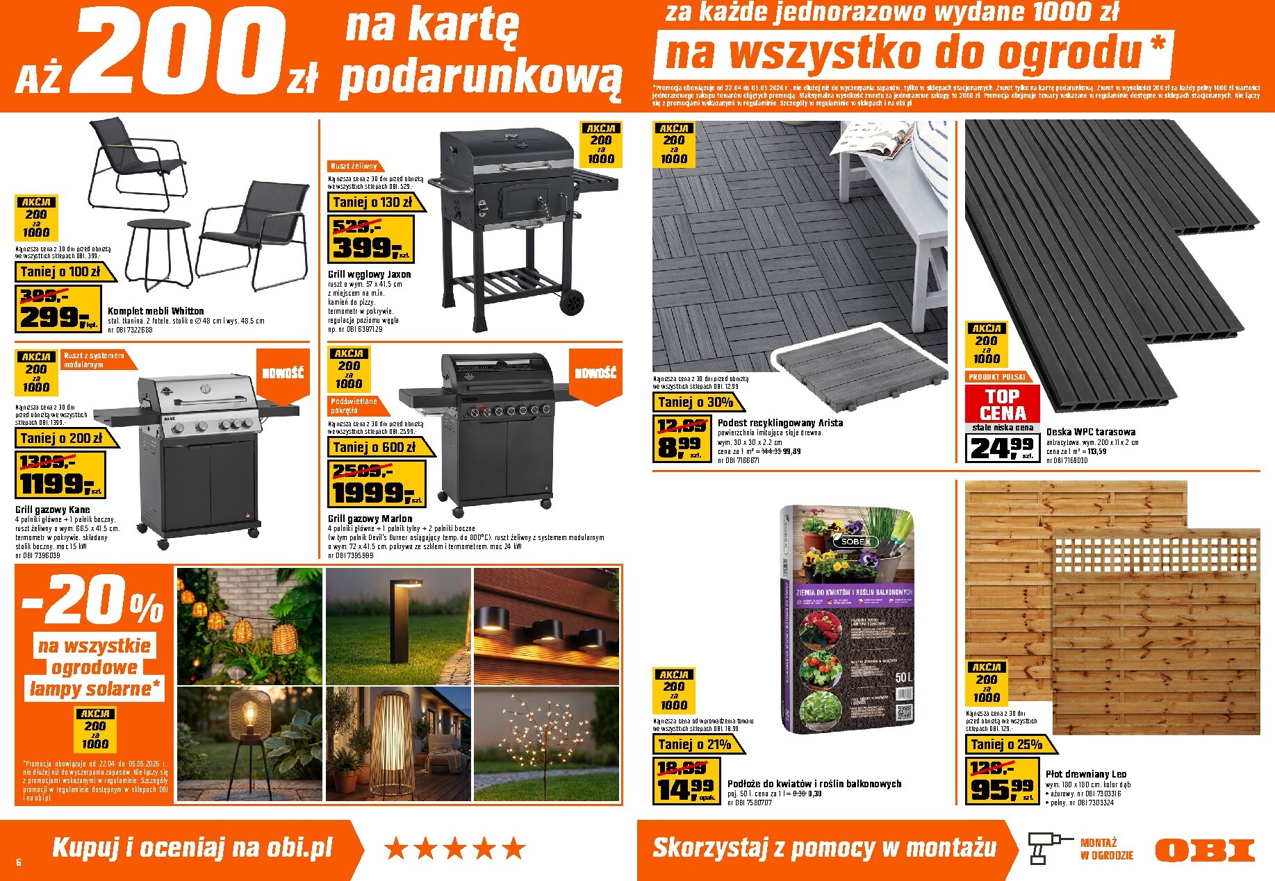obi - Nowa gazetka OBI ważna od 22.04.2026 do 05.05.2026 - page: 4