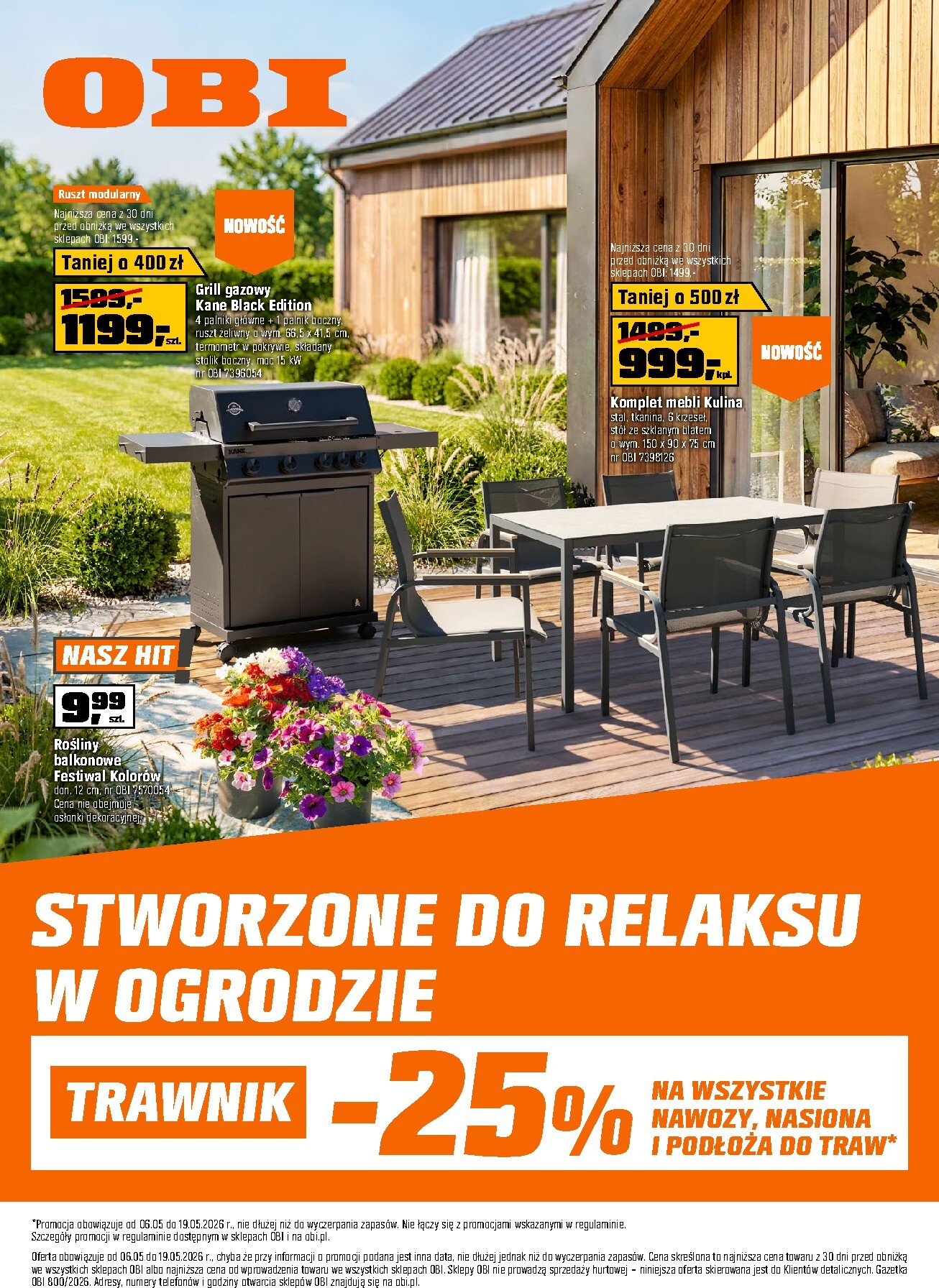 obi - Nowa gazetka OBI ważna od 06.05.2026 do 19.05.2026 - page: 1