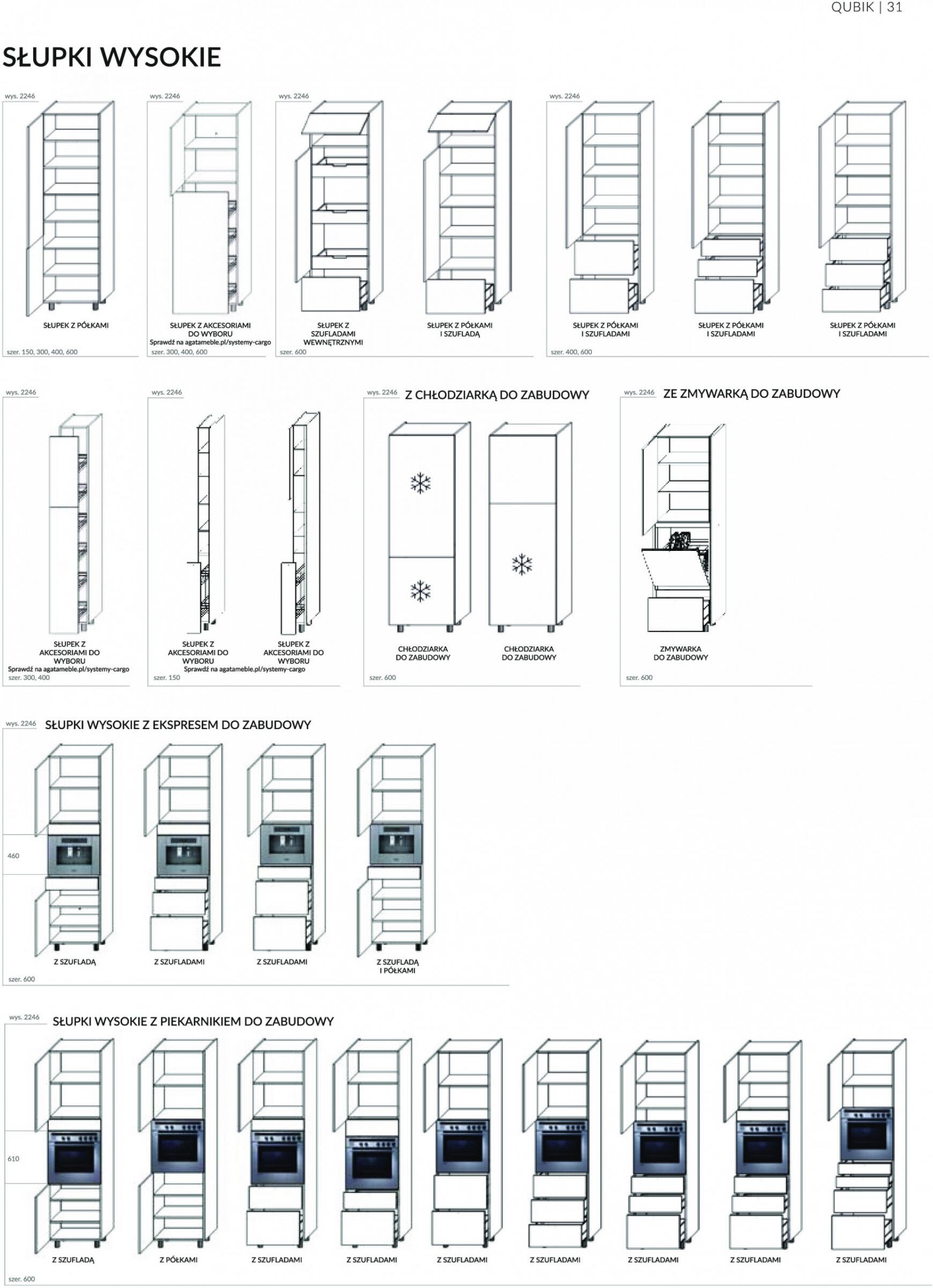 agata-meble - Agata Meble - Katalog Qubik - page: 31