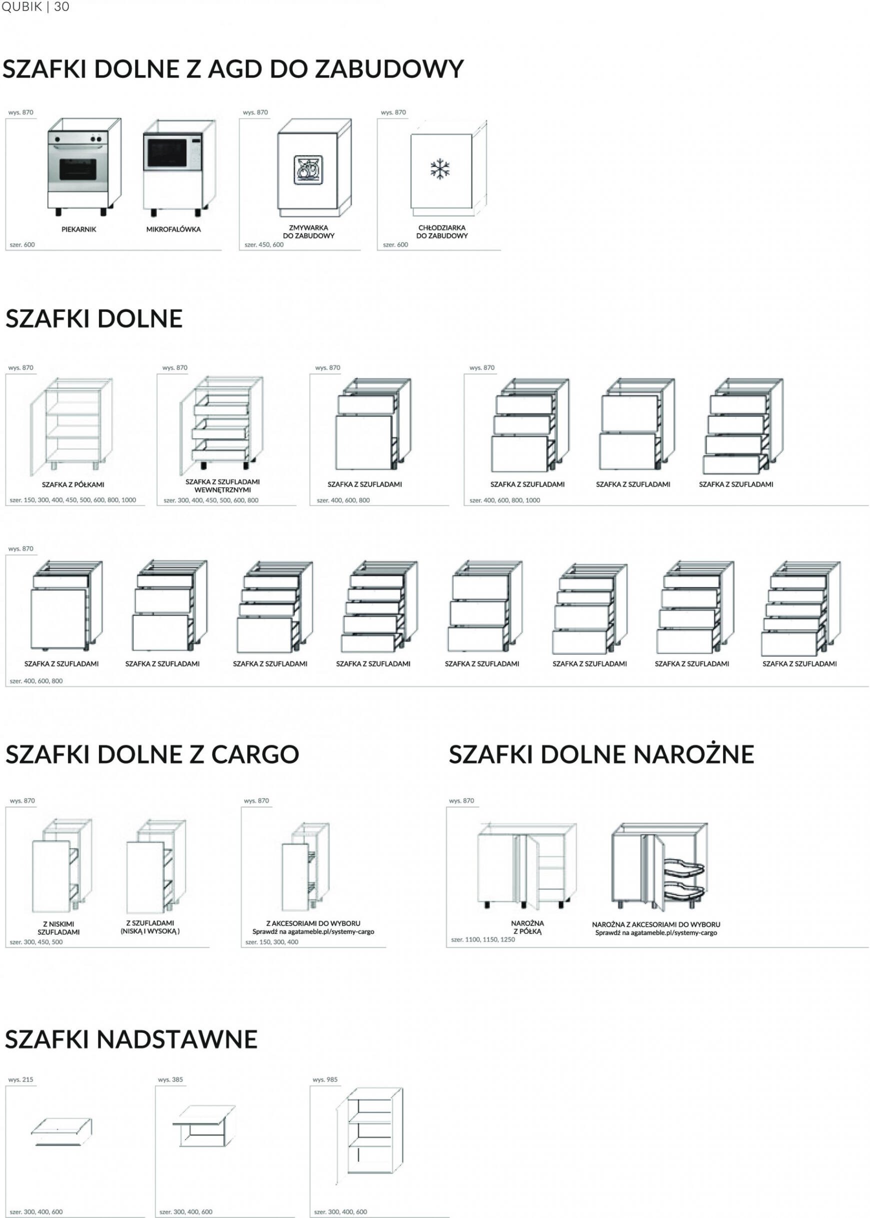 agata-meble - Agata Meble - Katalog Qubik - page: 30