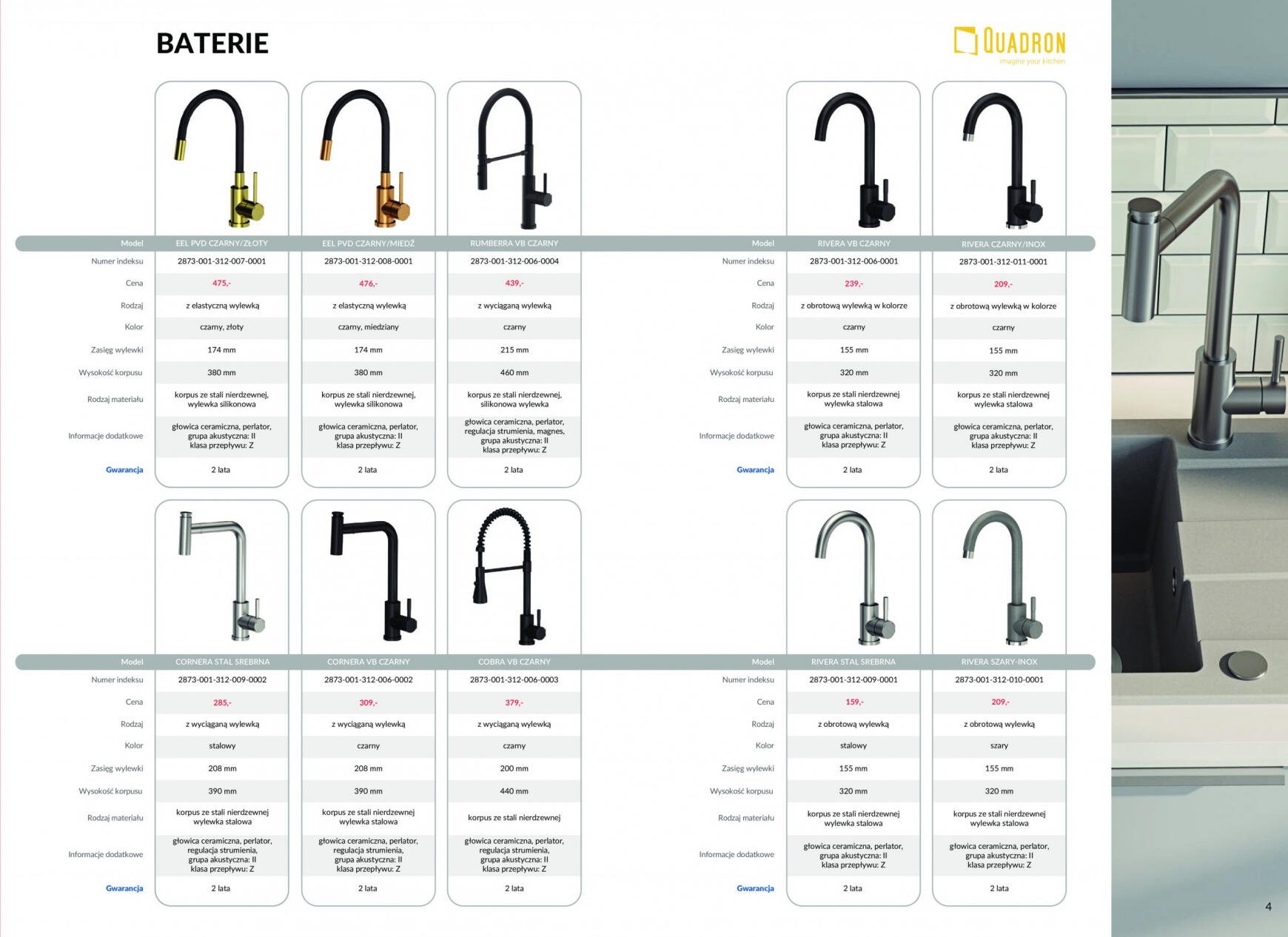 agata-meble - Agata meble - Katalog armatura Quadron - page: 3