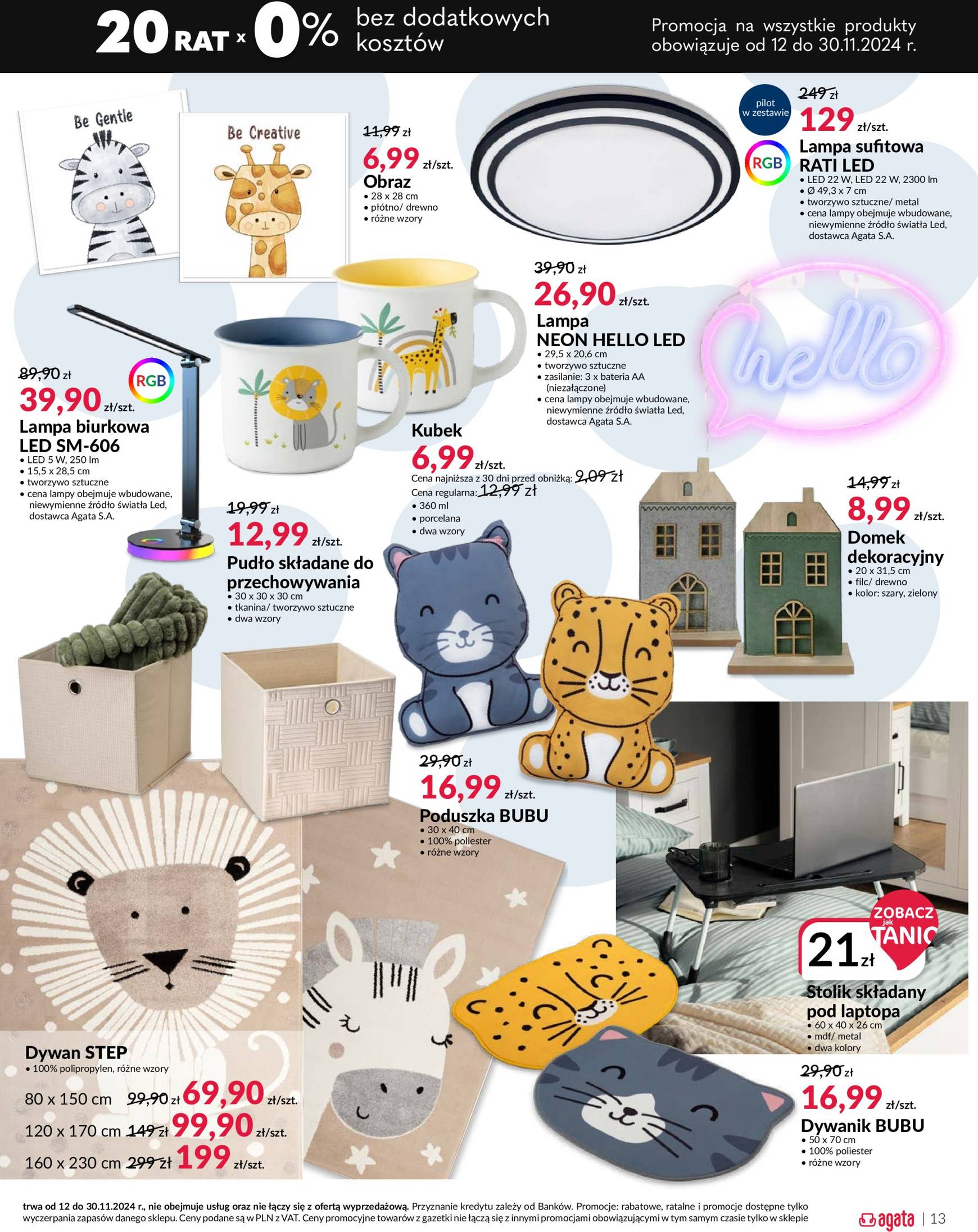 agata-meble - Agata Meble - Black Friday gazetka ważna od 12.11. - 30.11. - page: 13