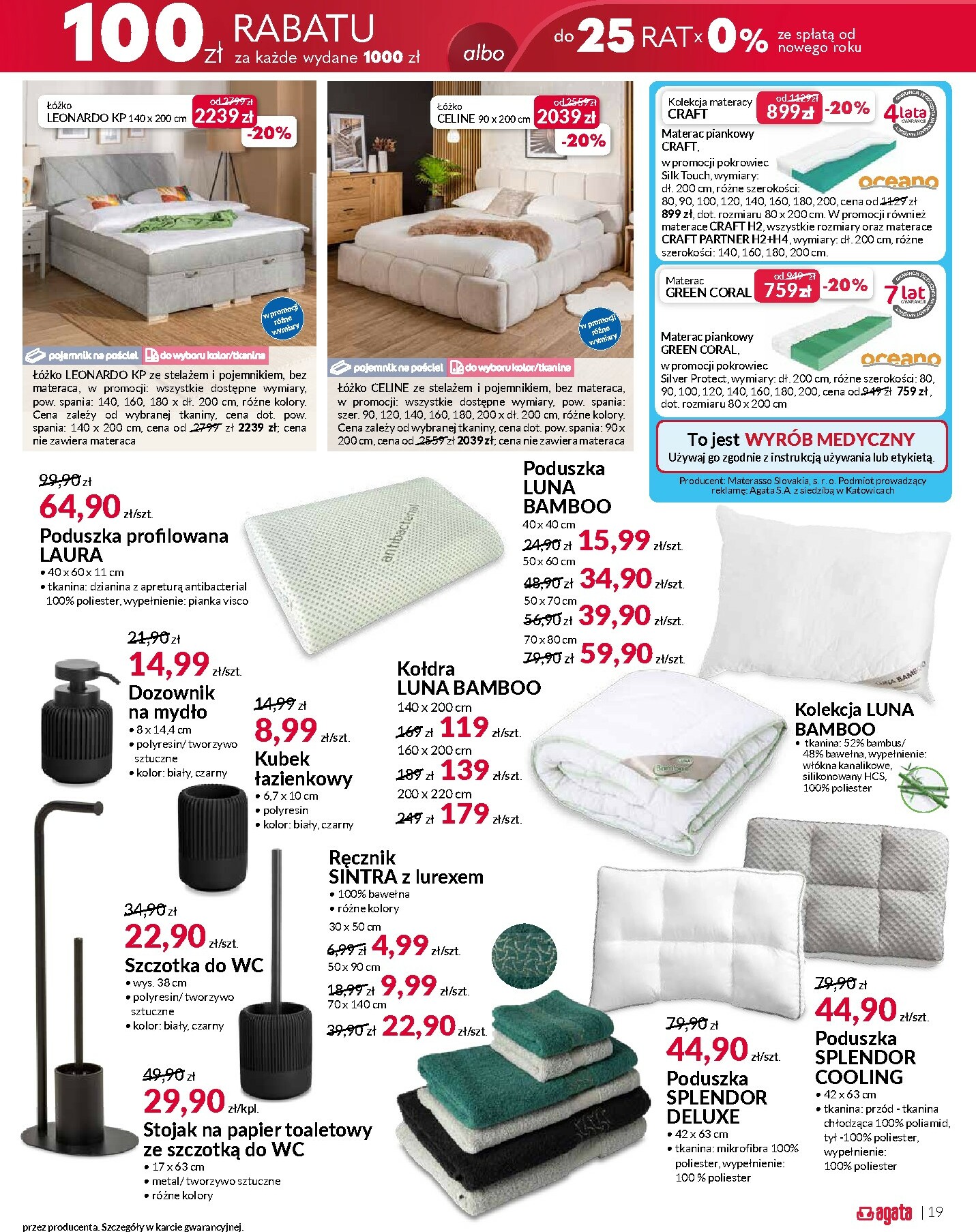 agata-meble - Gazetka Agata Meble - ważna od 22.10. do 08.11. - page: 19