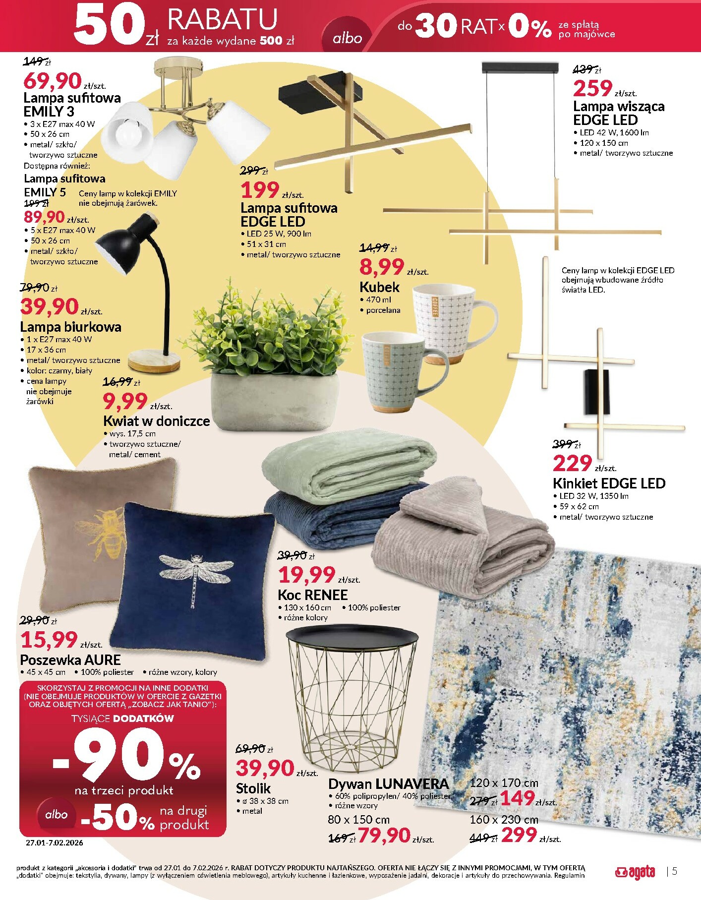 agata-meble - Gazetka Agata Meble - ważna od 27.01. do 07.02. - page: 5
