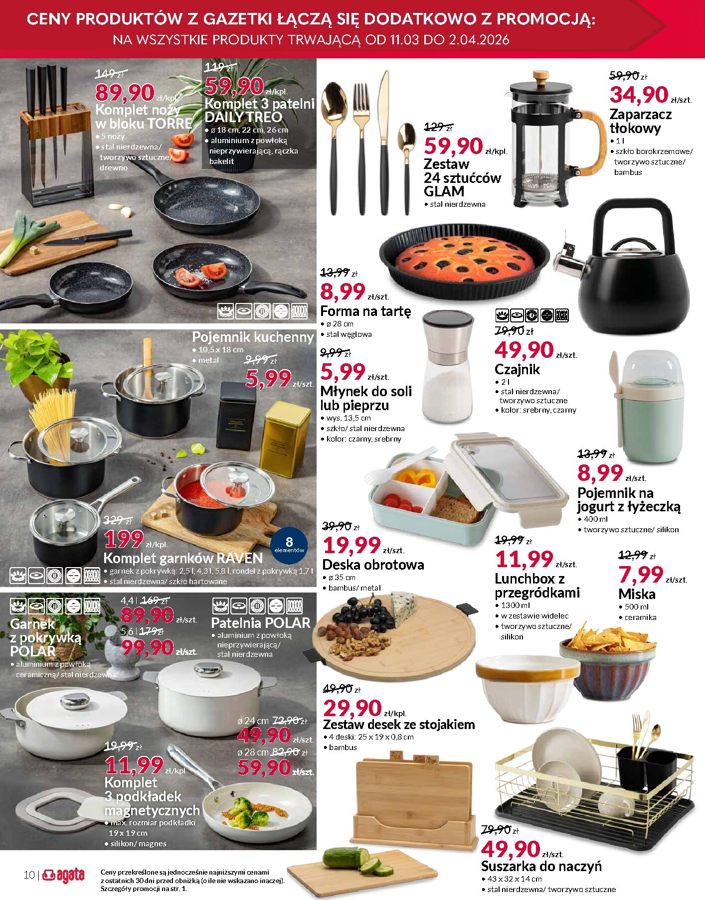 agata-meble - Gazetka Agata Meble - ważna od 11.03.2026 do 29.03.2026 - page: 10