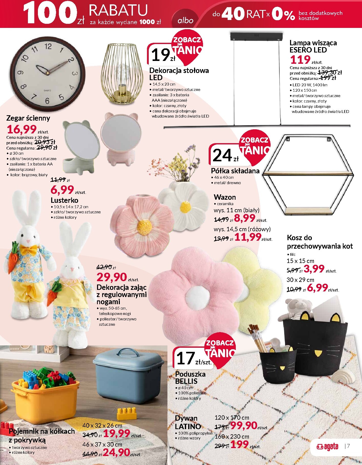 agata-meble - Gazetka Agata Meble - ważna od 11.03.2026 do 29.03.2026 - page: 7