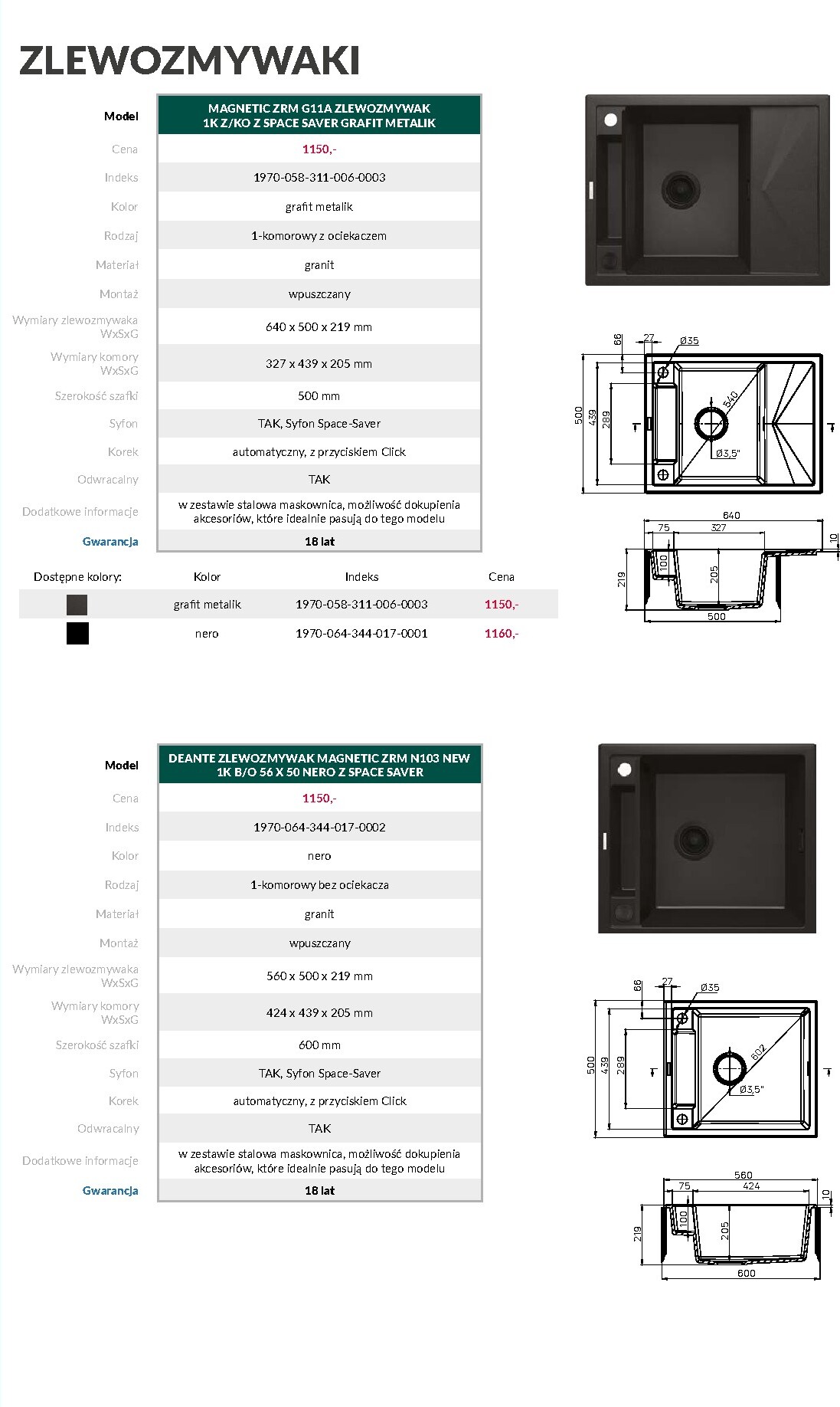 agata-meble - Aktualna gazetka Agata Meble - DEANTE Armatura ważna od 08.04.2026 do 31.12.2026 - page: 12
