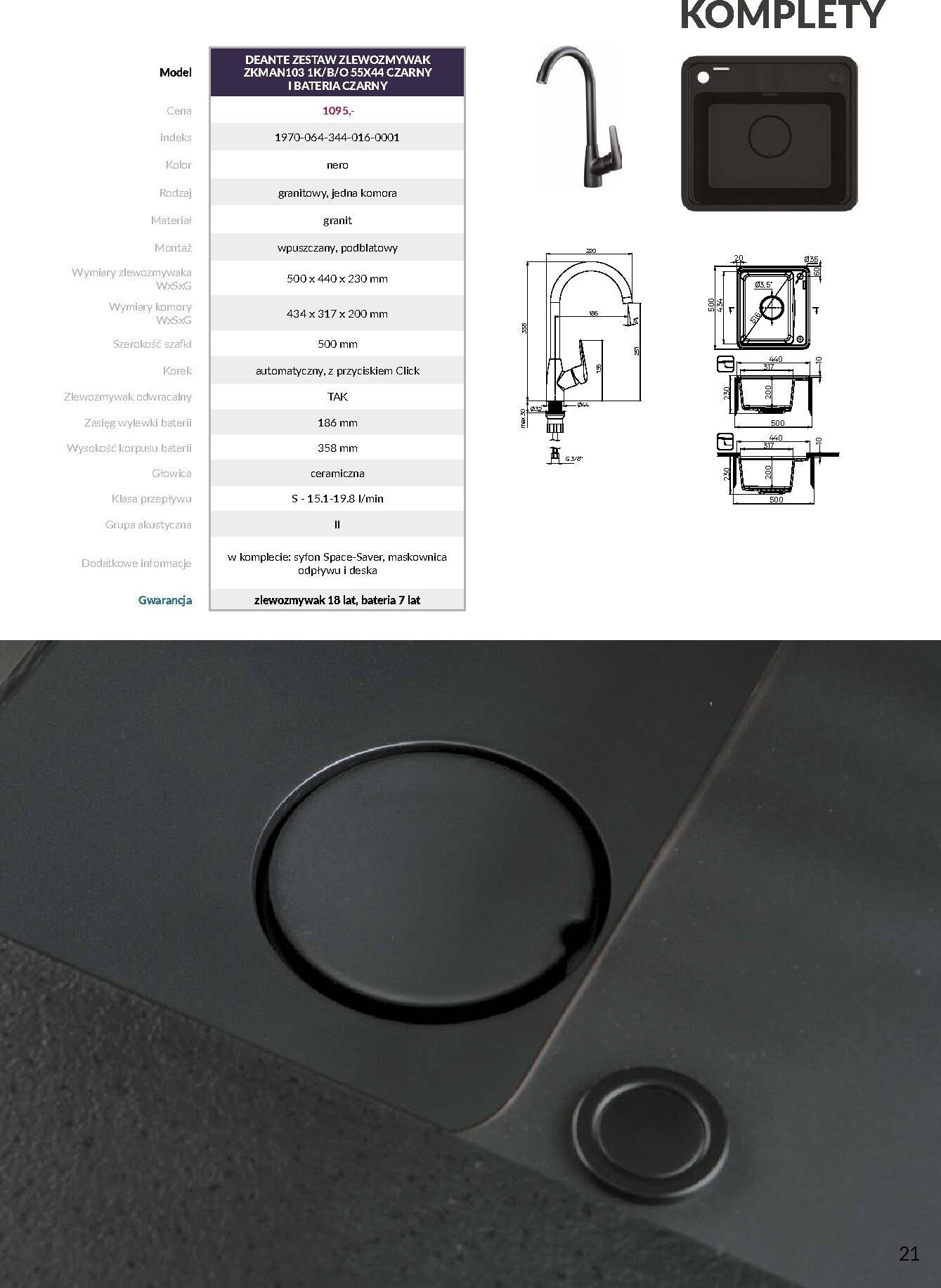 agata-meble - Aktualna gazetka Agata Meble - DEANTE Armatura ważna od 08.04.2026 do 31.12.2026 - page: 21